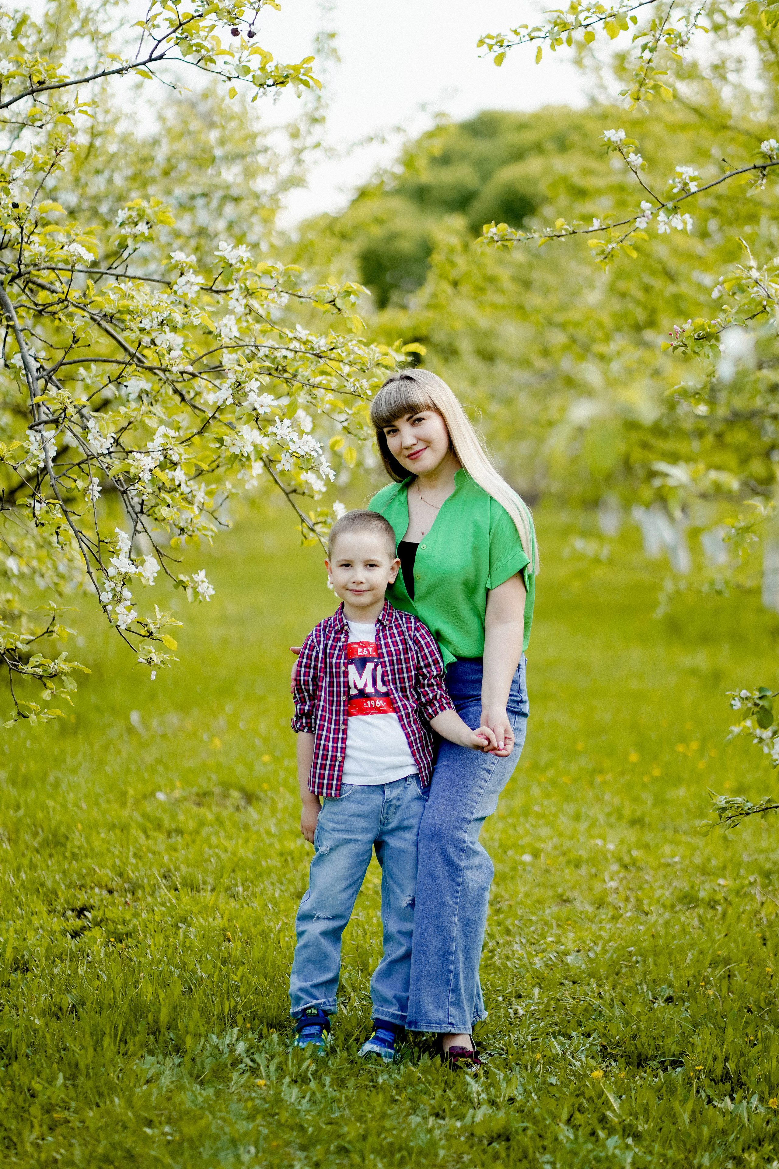 С родителями