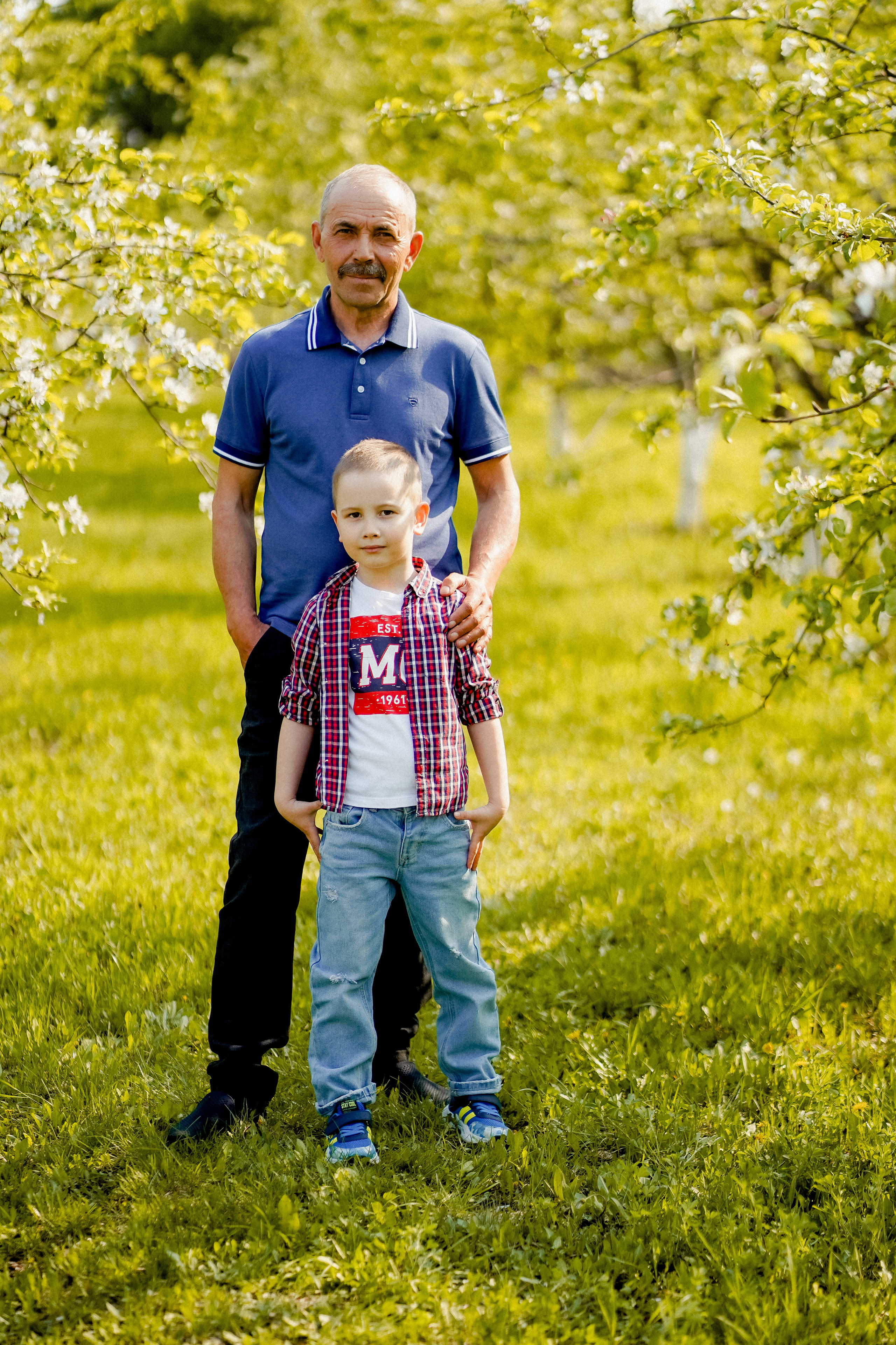 С родителями