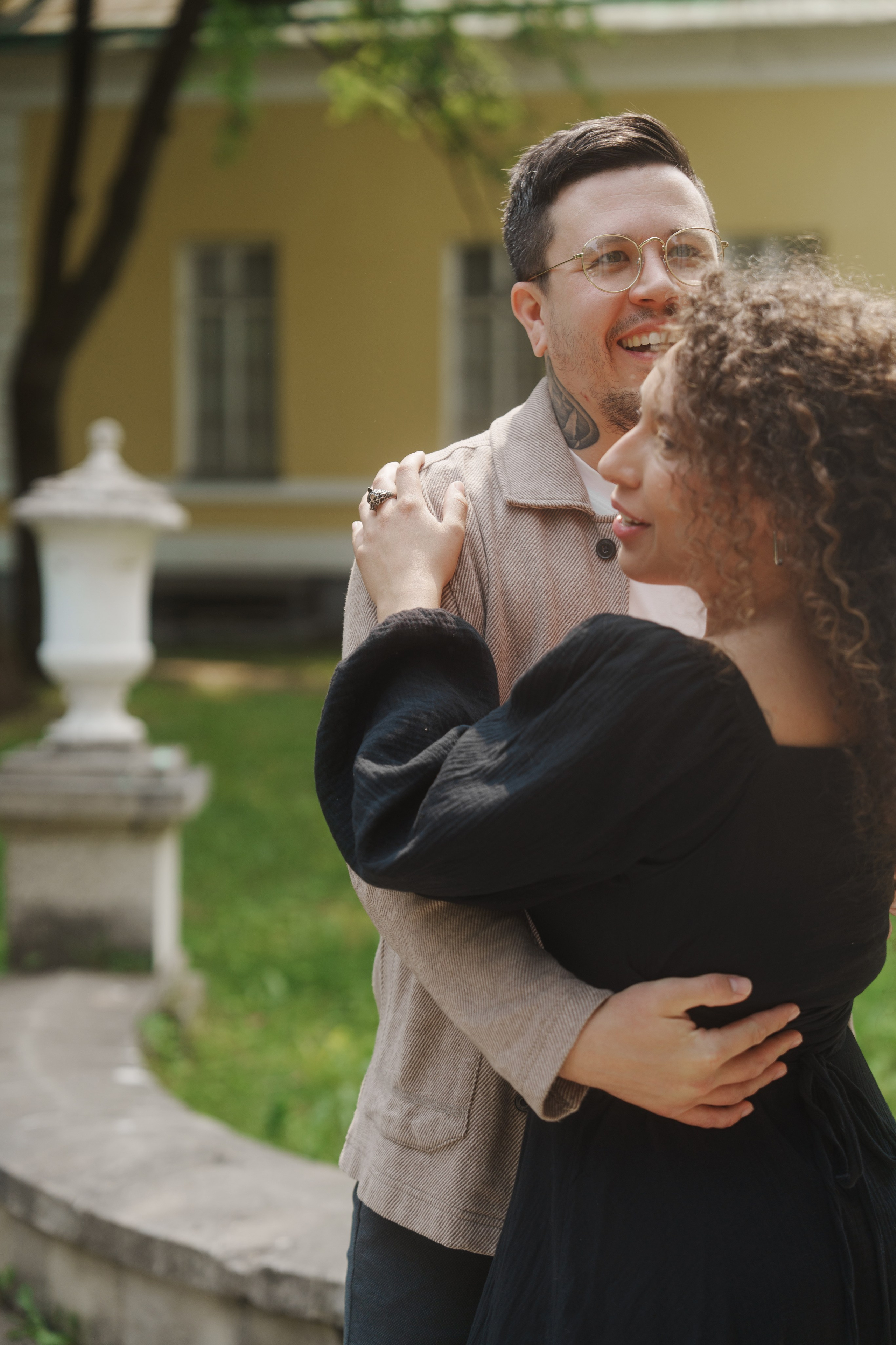 Love Story Олега и Майи в Московском парке. Саша Потапкин Фотограф. Сочи, Екатеринбург, Москва
