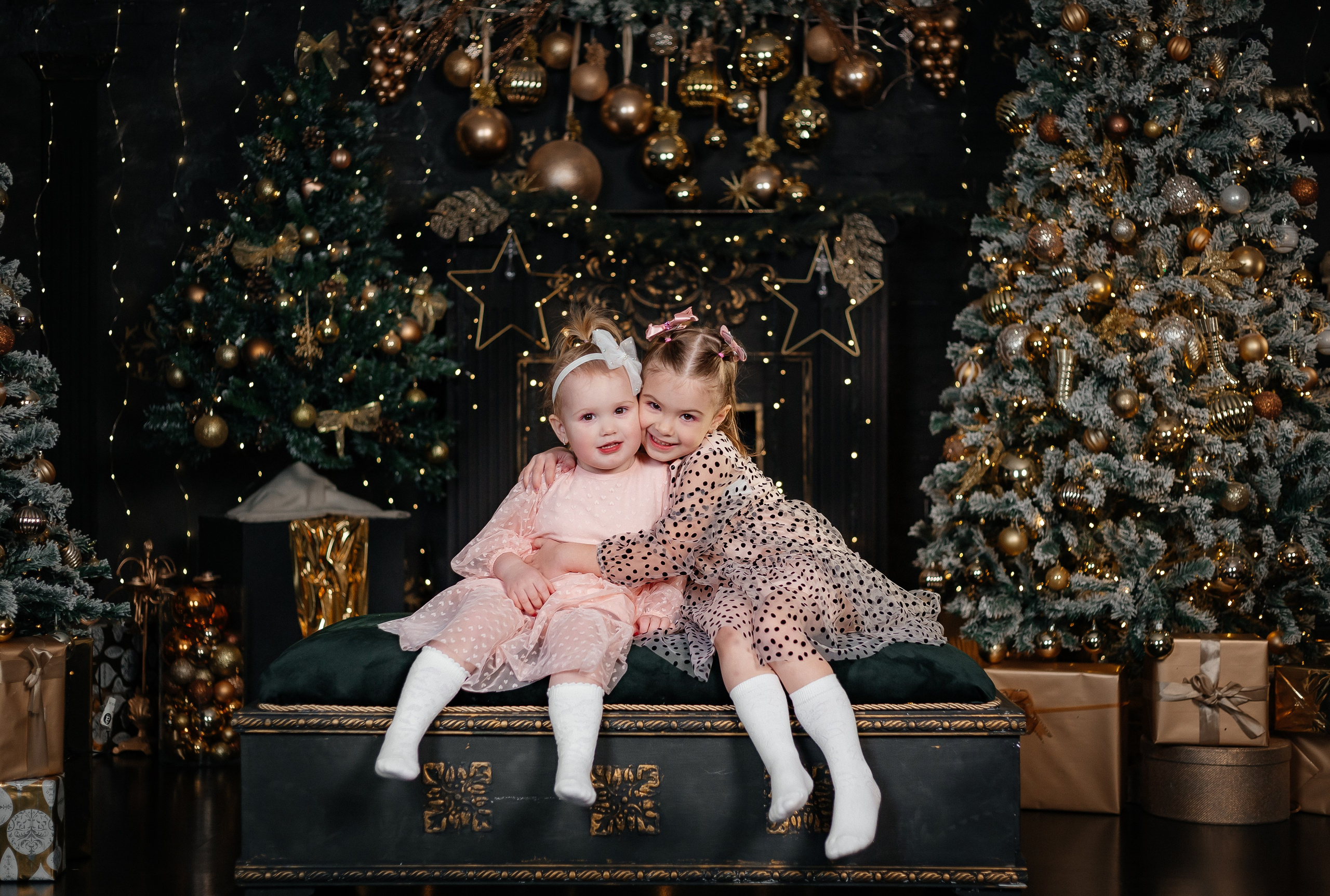 Новогодняя фотосессия в студии. Фотограф Татьяна Орлова