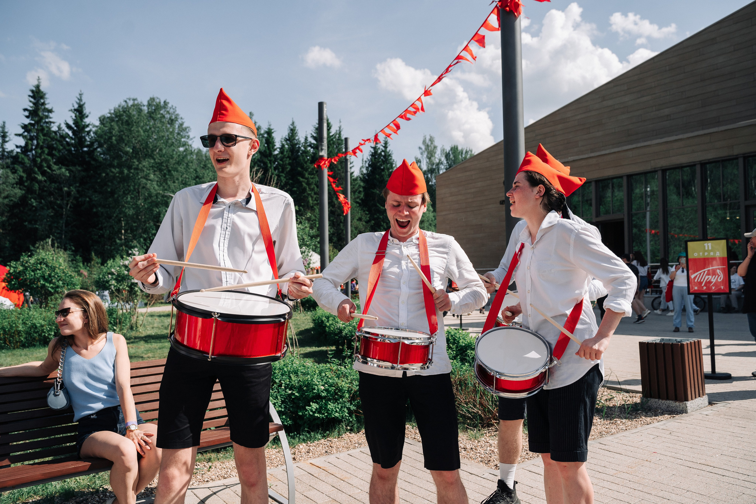 Пионерский «СУББОТНИК» в COSMOS Collection Изумрудный лес. Свадебный и семейный фотограф в Москве и МО Геннадий Туманцев