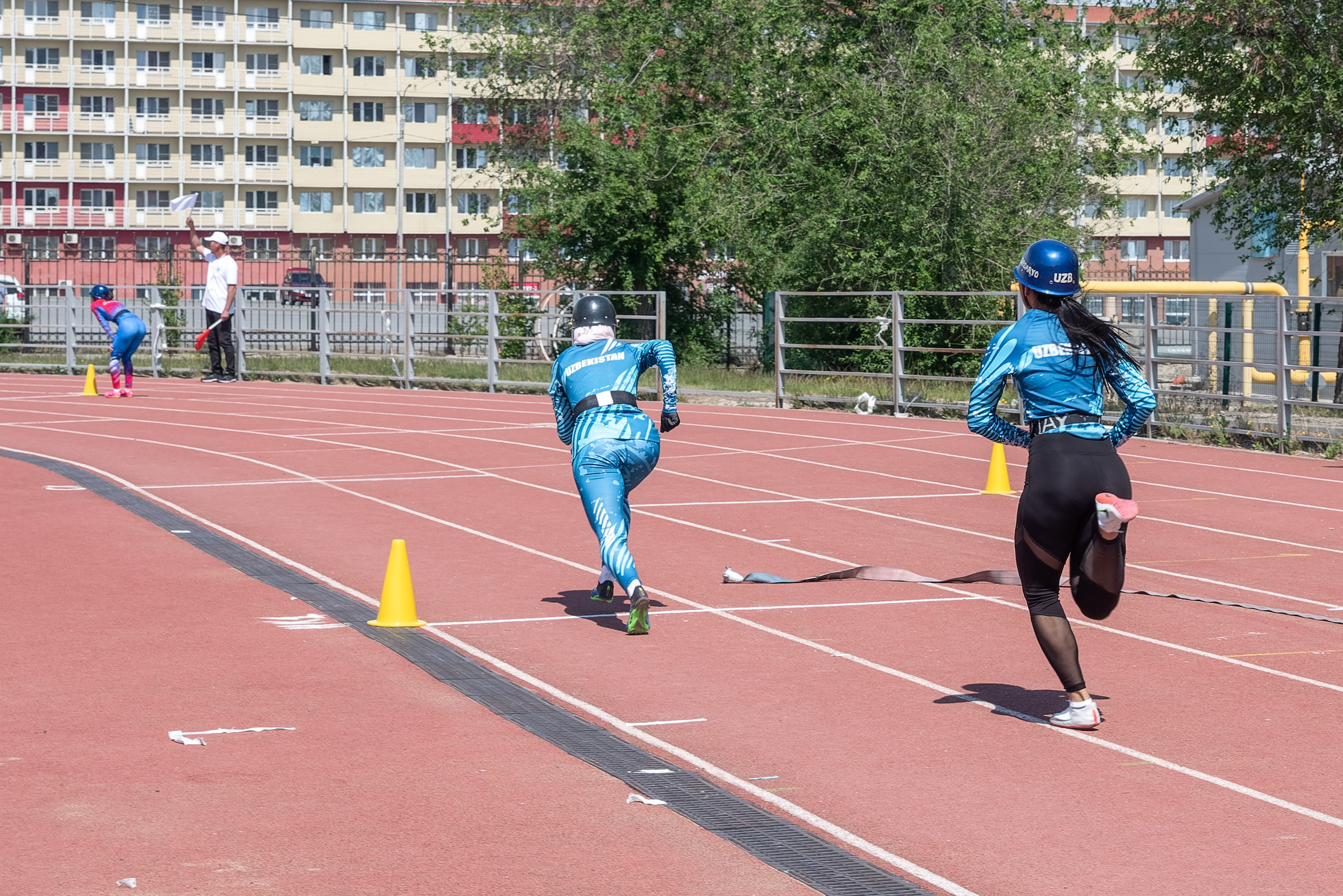 Пожарно-спасательные забеги. Фотограф Алеся Груздо Волгоград