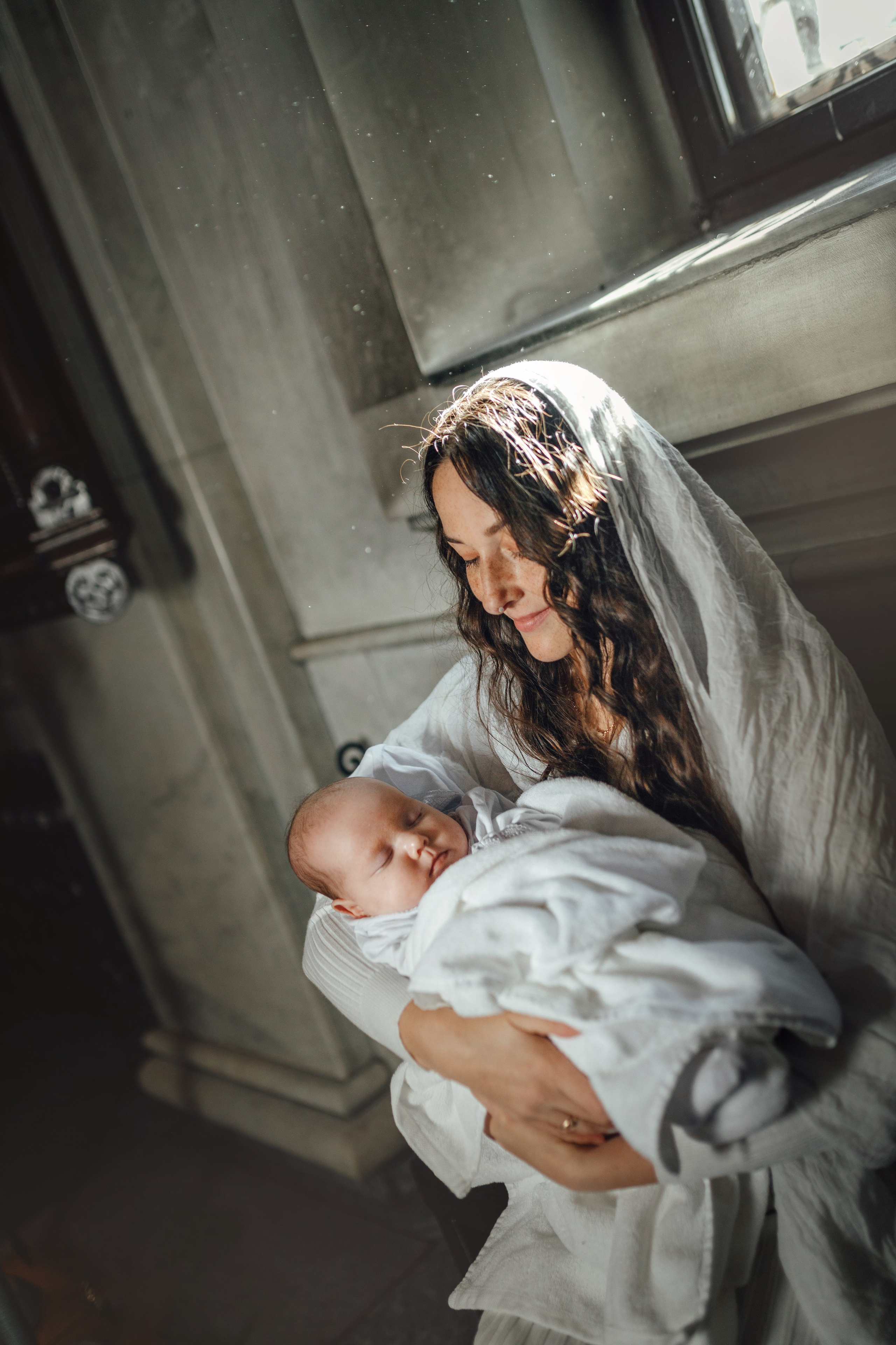 Крещение Тимура храм иконы Всех Скорбящих Радость, октябрь 2024