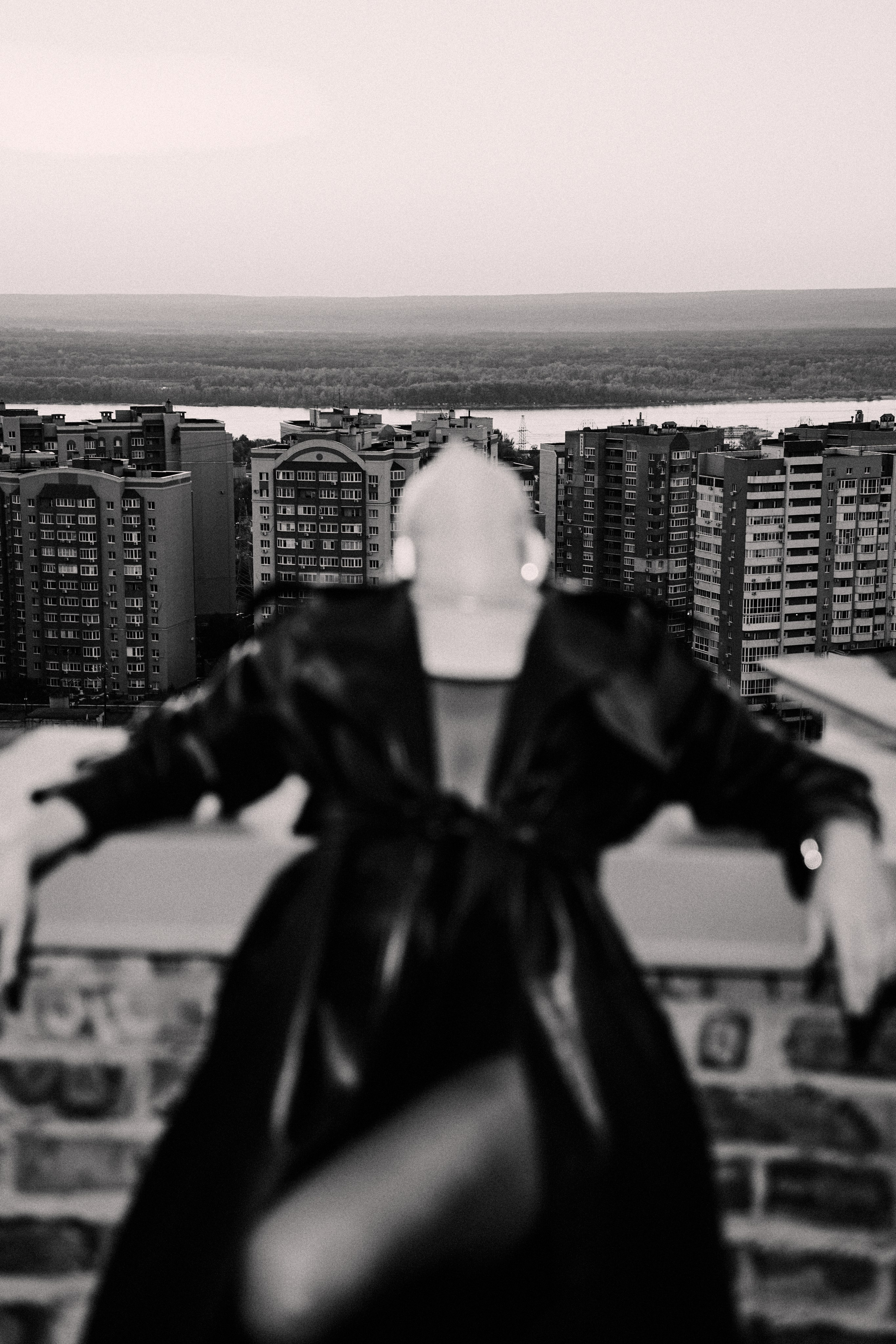 Наташа на крыше. Женский фотограф в Самаре Дарья Ильина