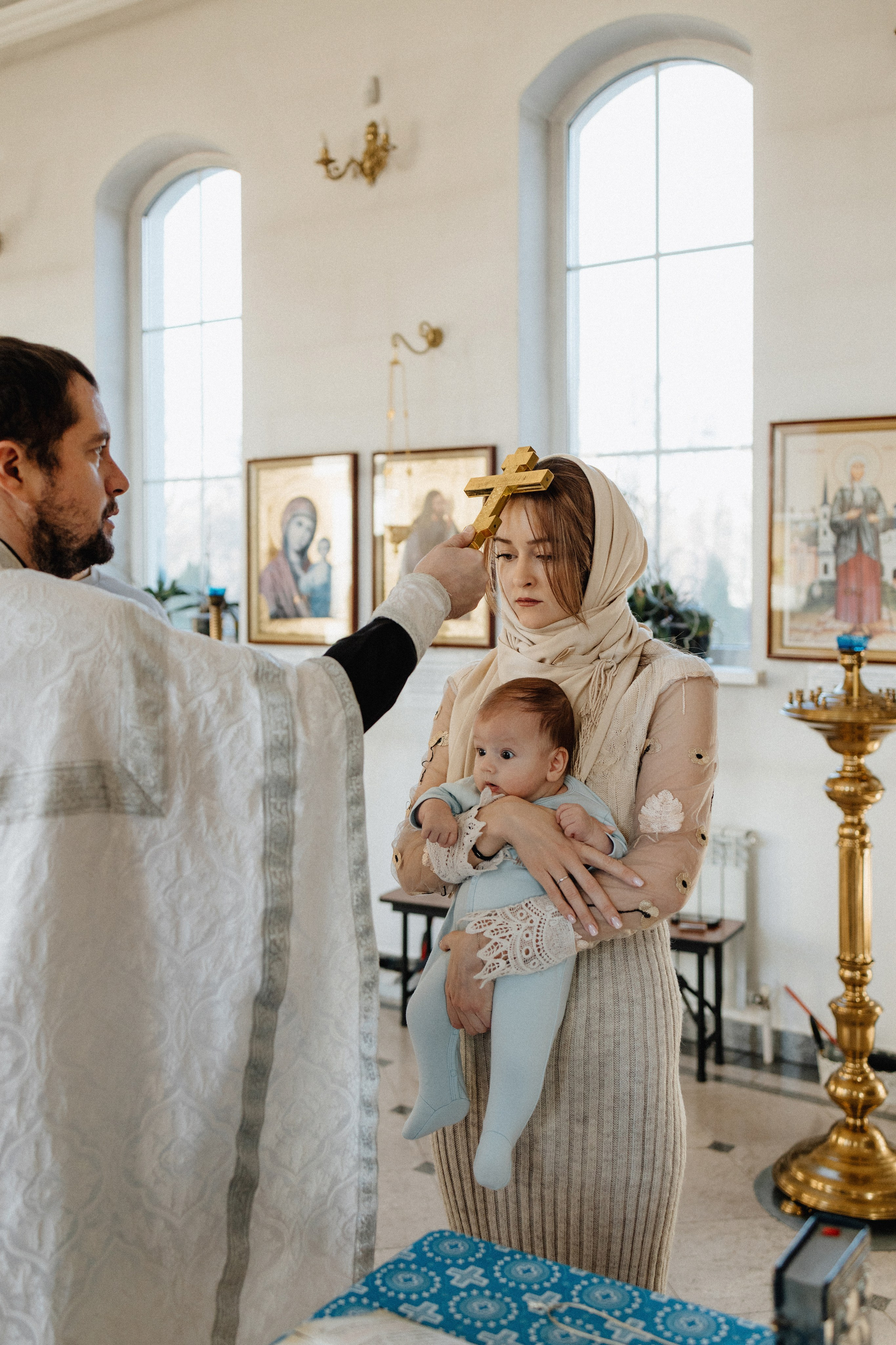 Крещение. Семейный лайфстайл фотограф в г. Липецк