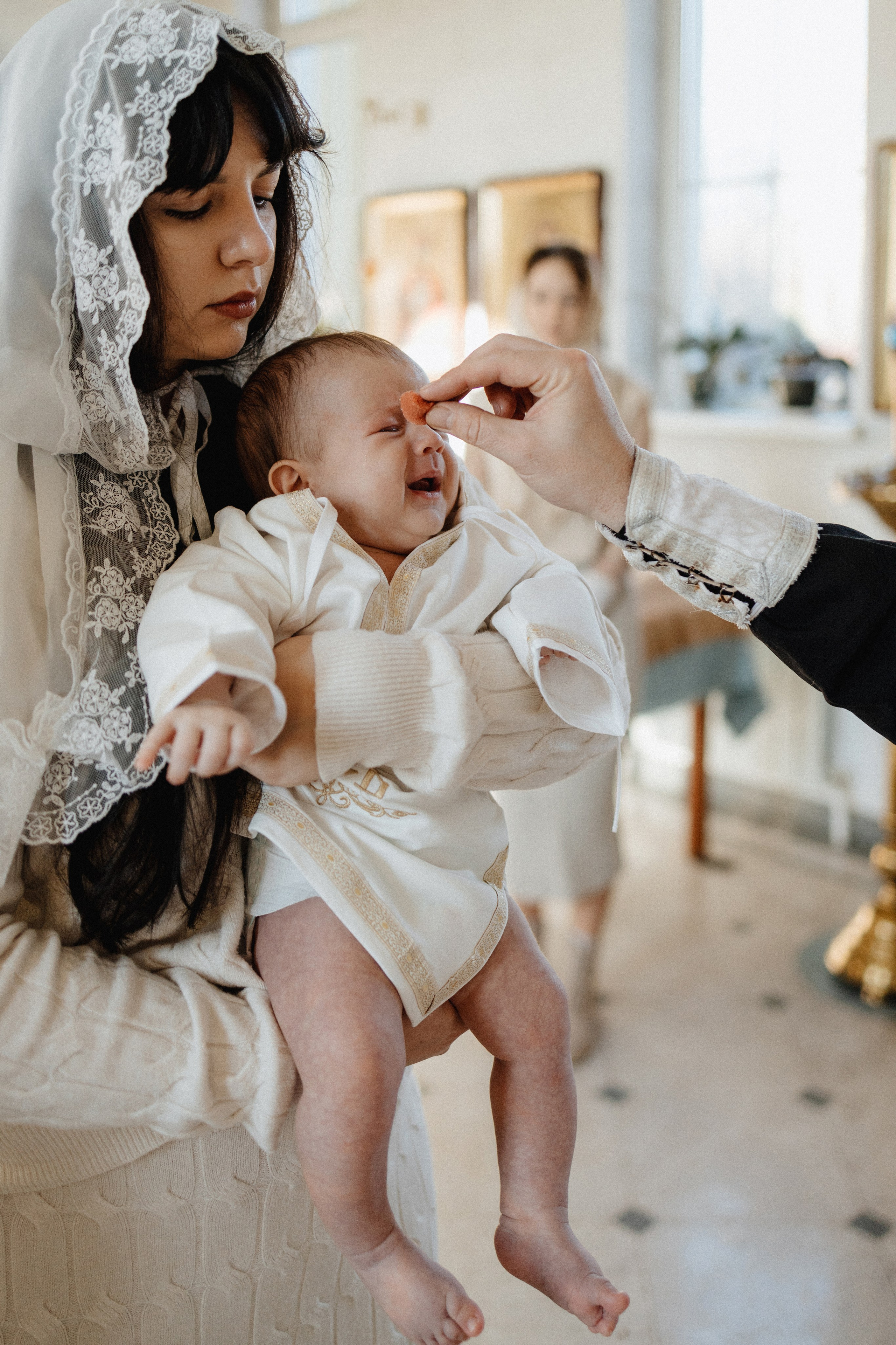 Крещение. Семейный лайфстайл фотограф в г. Липецк