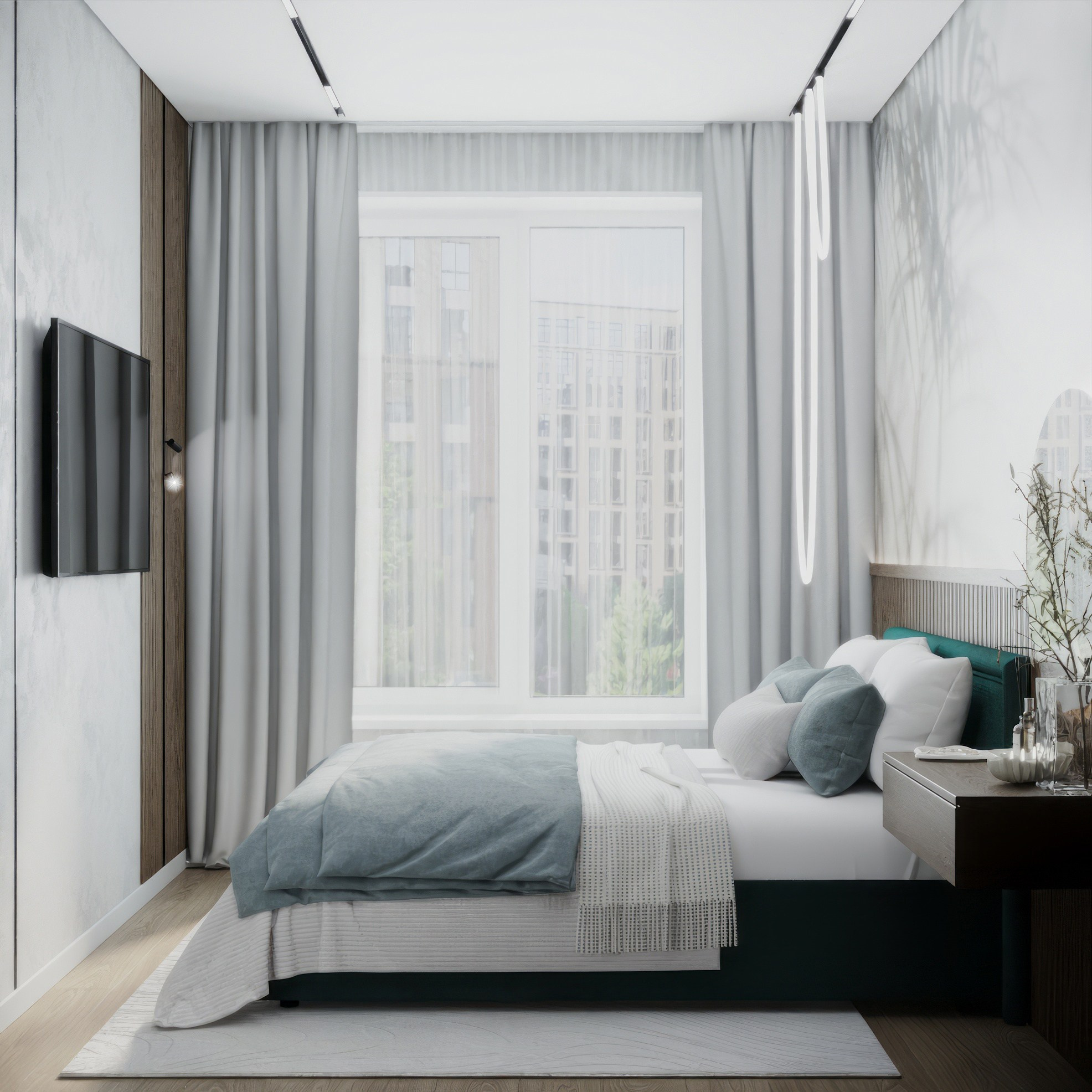 ЖК Легенда Малоохтинский. Тропический оазис. Проект в реализации. Дизайн-студия интерьеров Юлии Ивановой