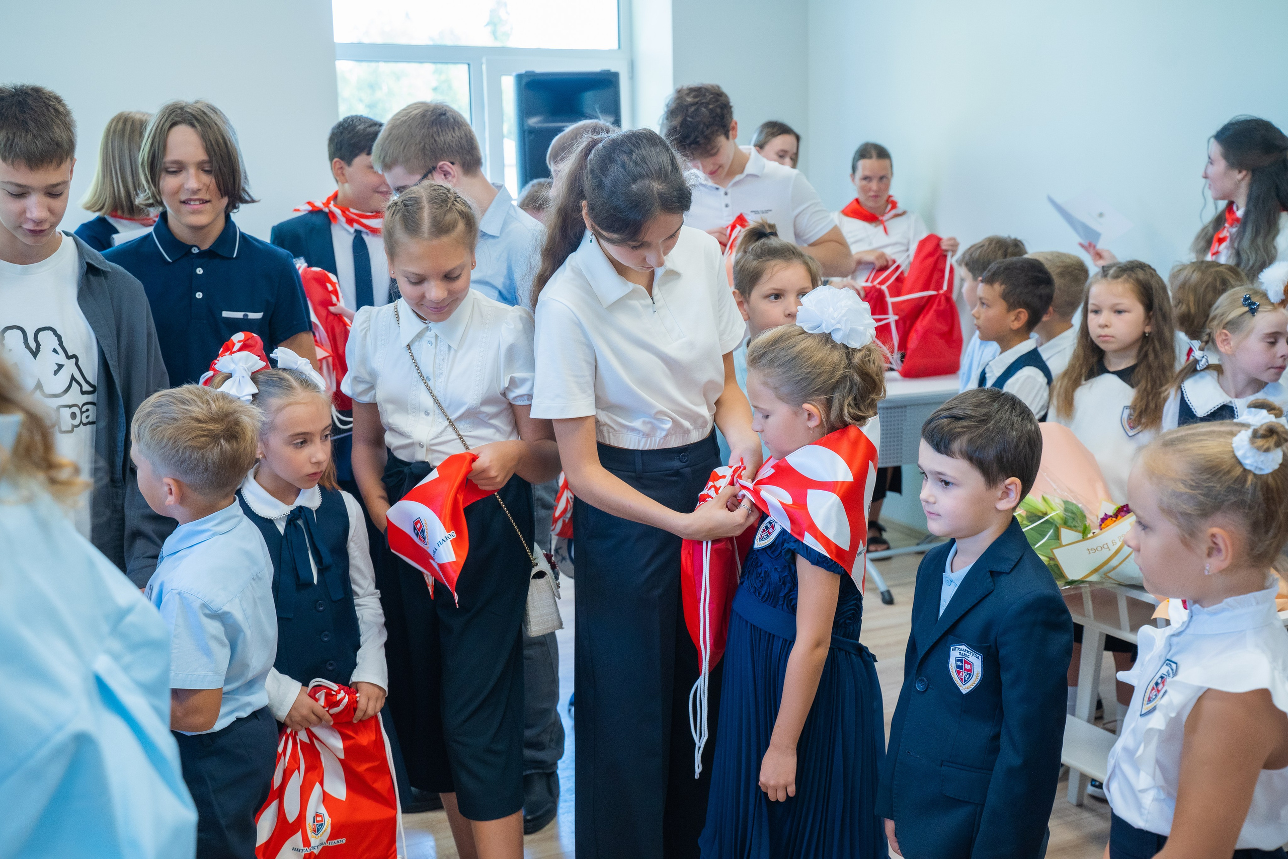 1 сентября в частной школе