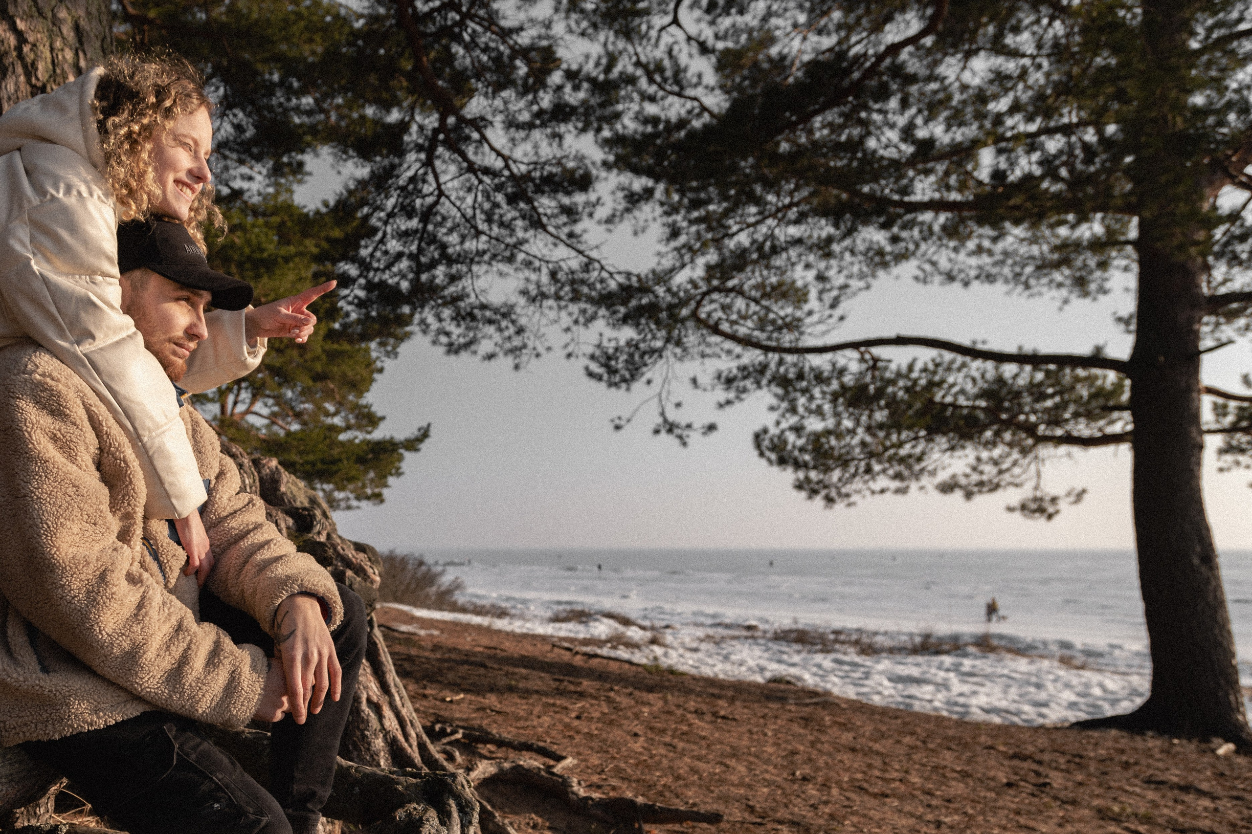 Зимняя фотосъемка пары: Андрея и Ани в Санкт-Петербурге