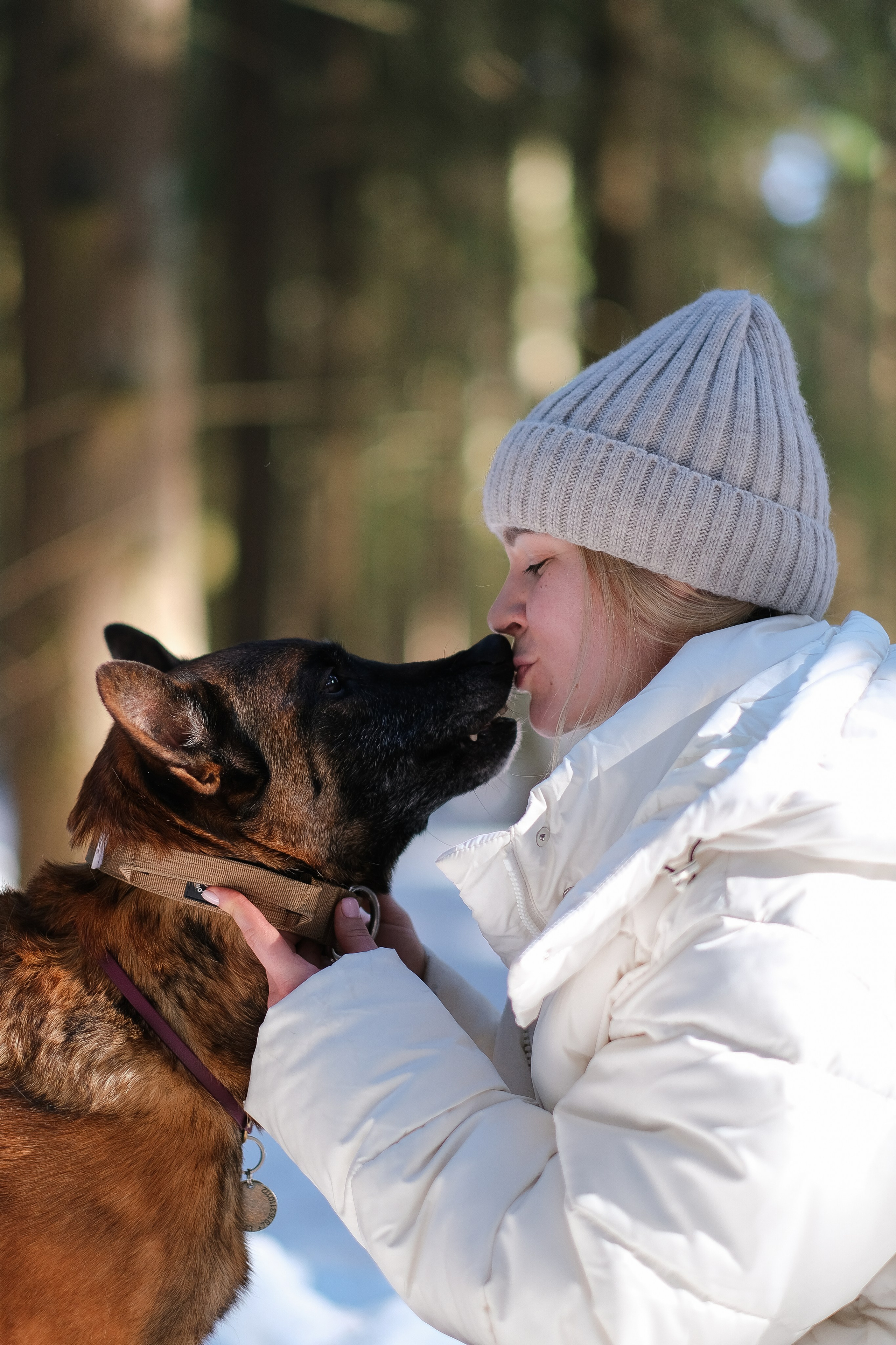 Женя, Афра и Молли. Фотограф и видеограф анималист Аганина Дарья