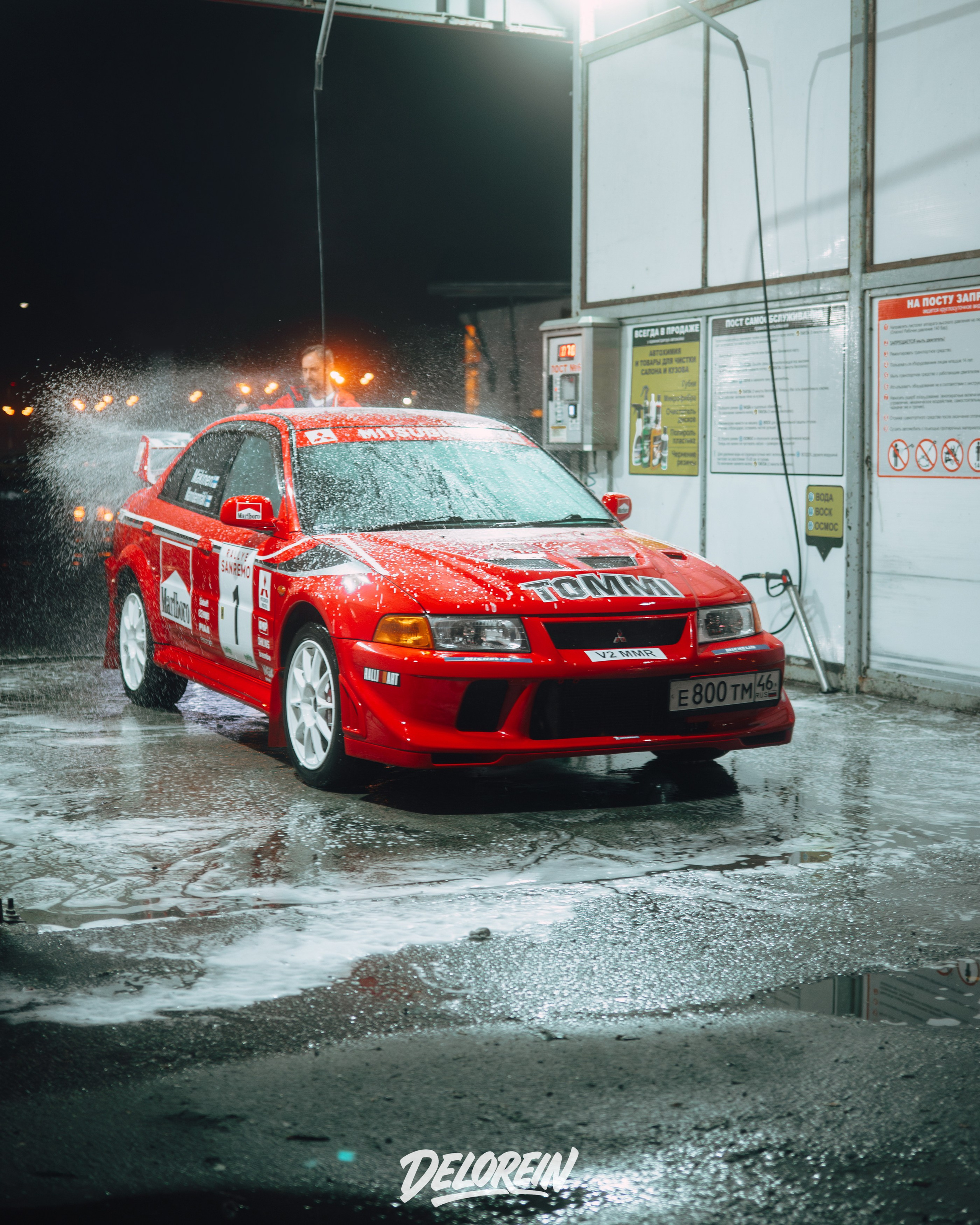 Mitsubishi Lancer Evo VI Tommy Makinen Edition. DeLorein
