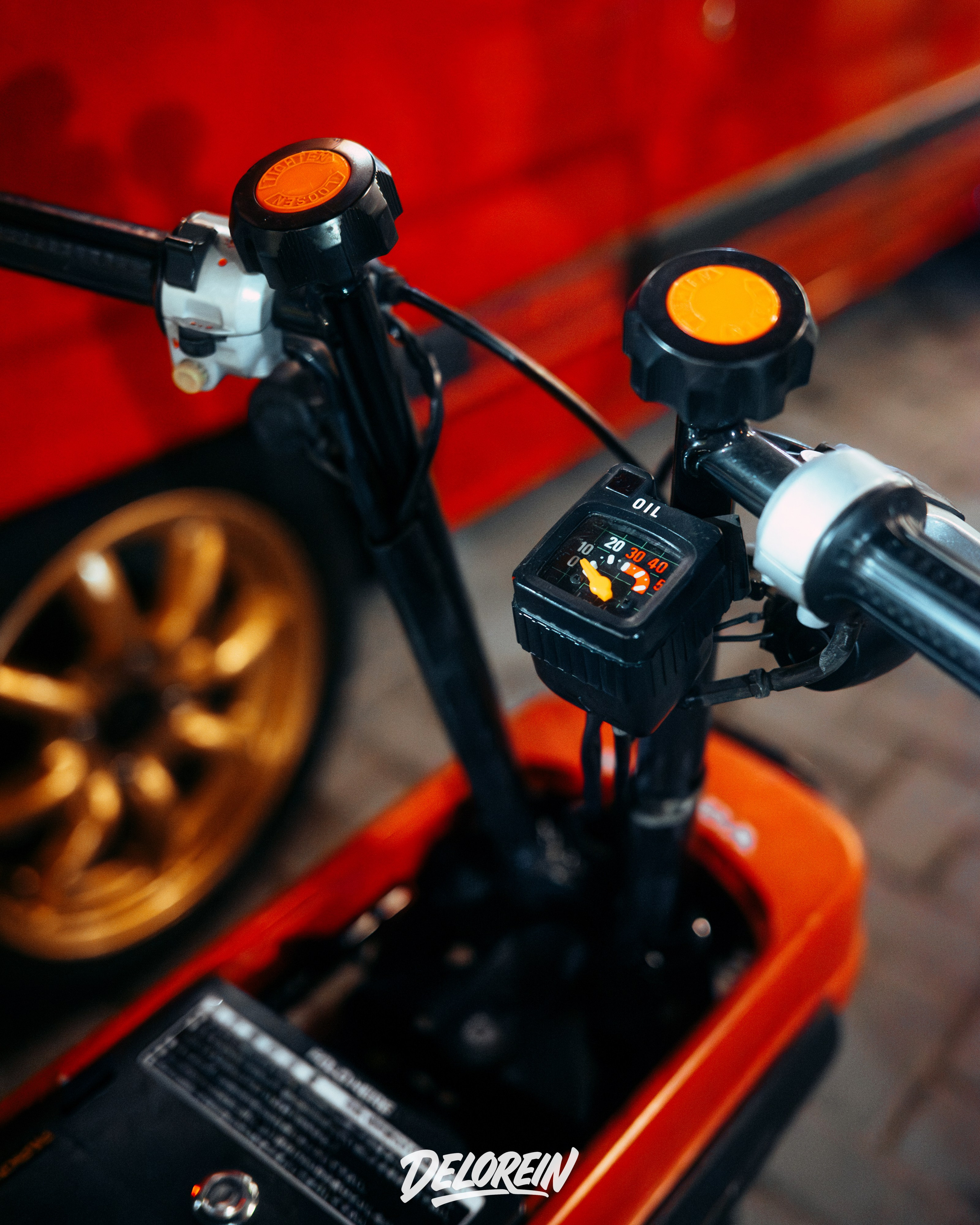 Honda City & Motocompo. DeLorein