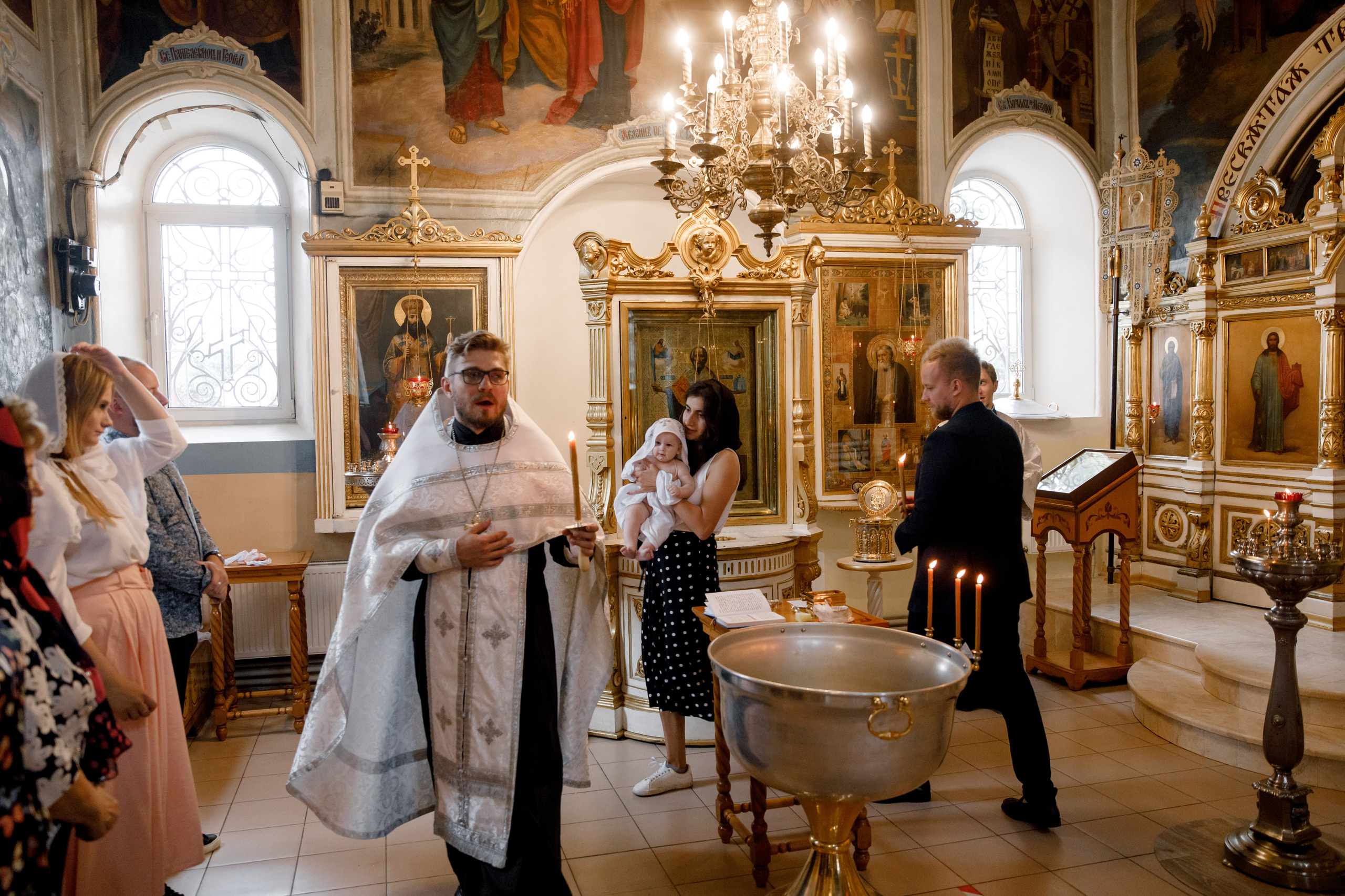 Таинство Крещения. Свадебный и семейный фотограф в Москве Алексей Калиновский