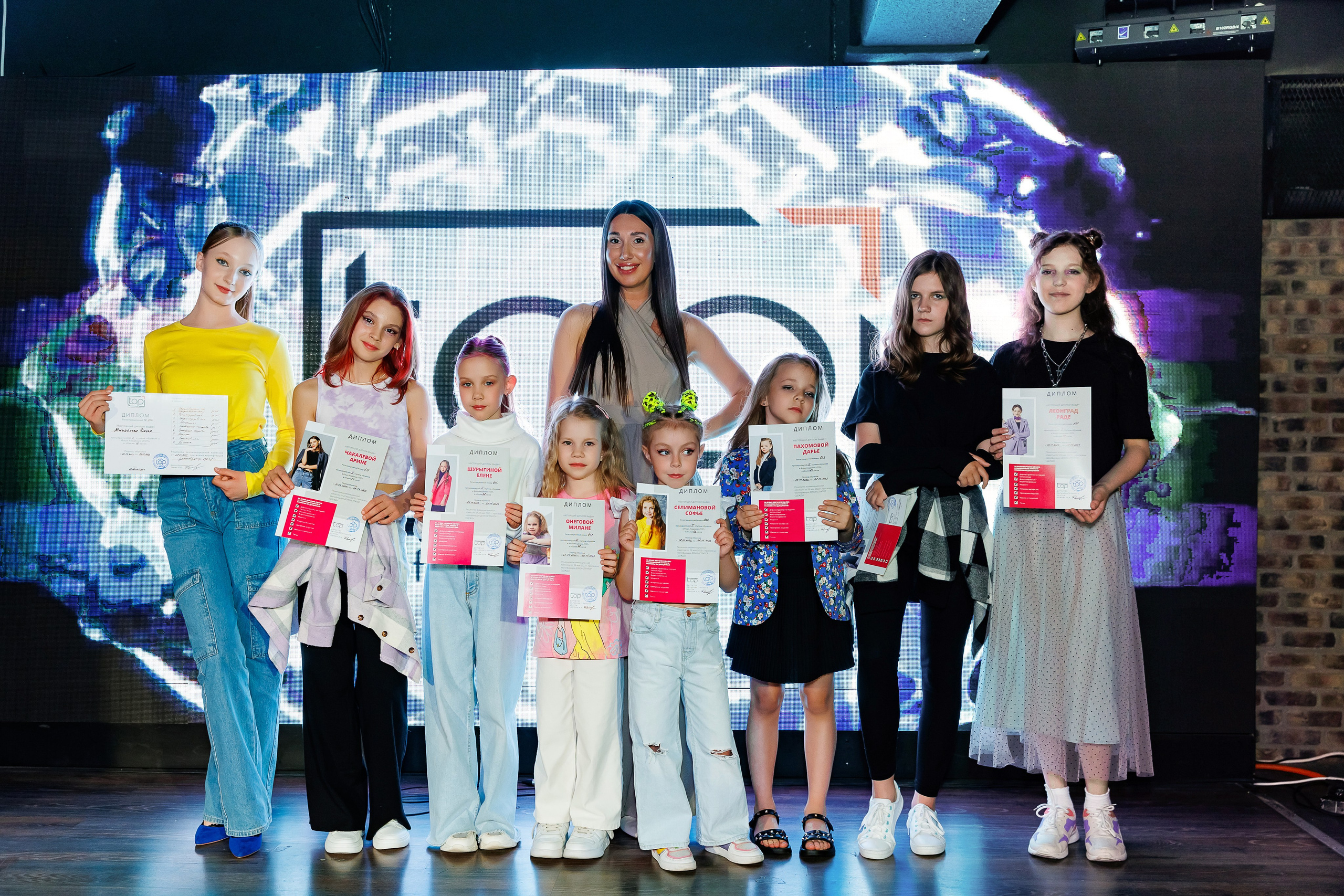 Выпускной модельной школы Top.nsk. Фотограф Новосибирск — Наталья Гресь