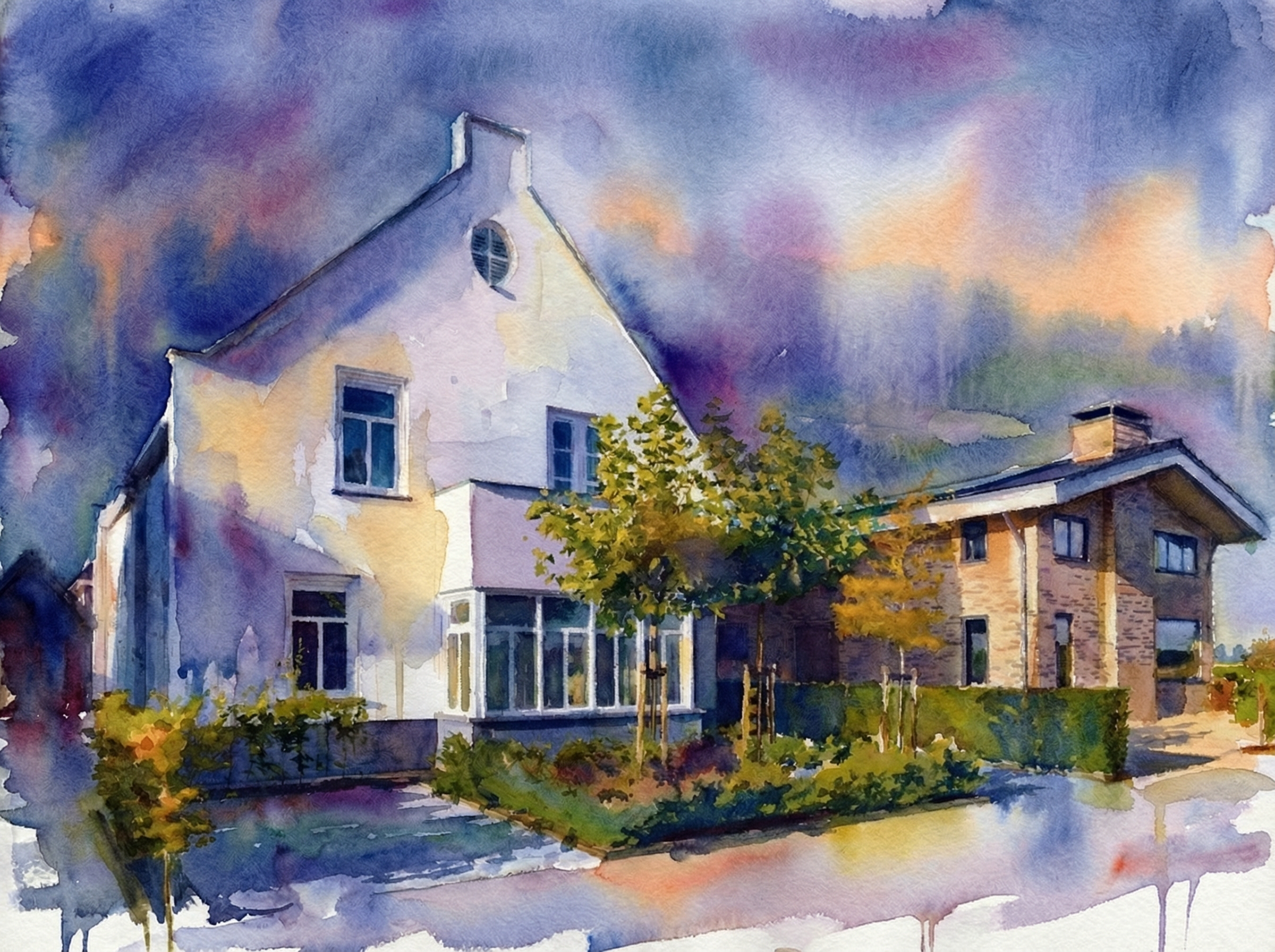 Exclusive Closing Gifts for Top Realtors | Custom House Portraits by Yulia Yurchevskaya