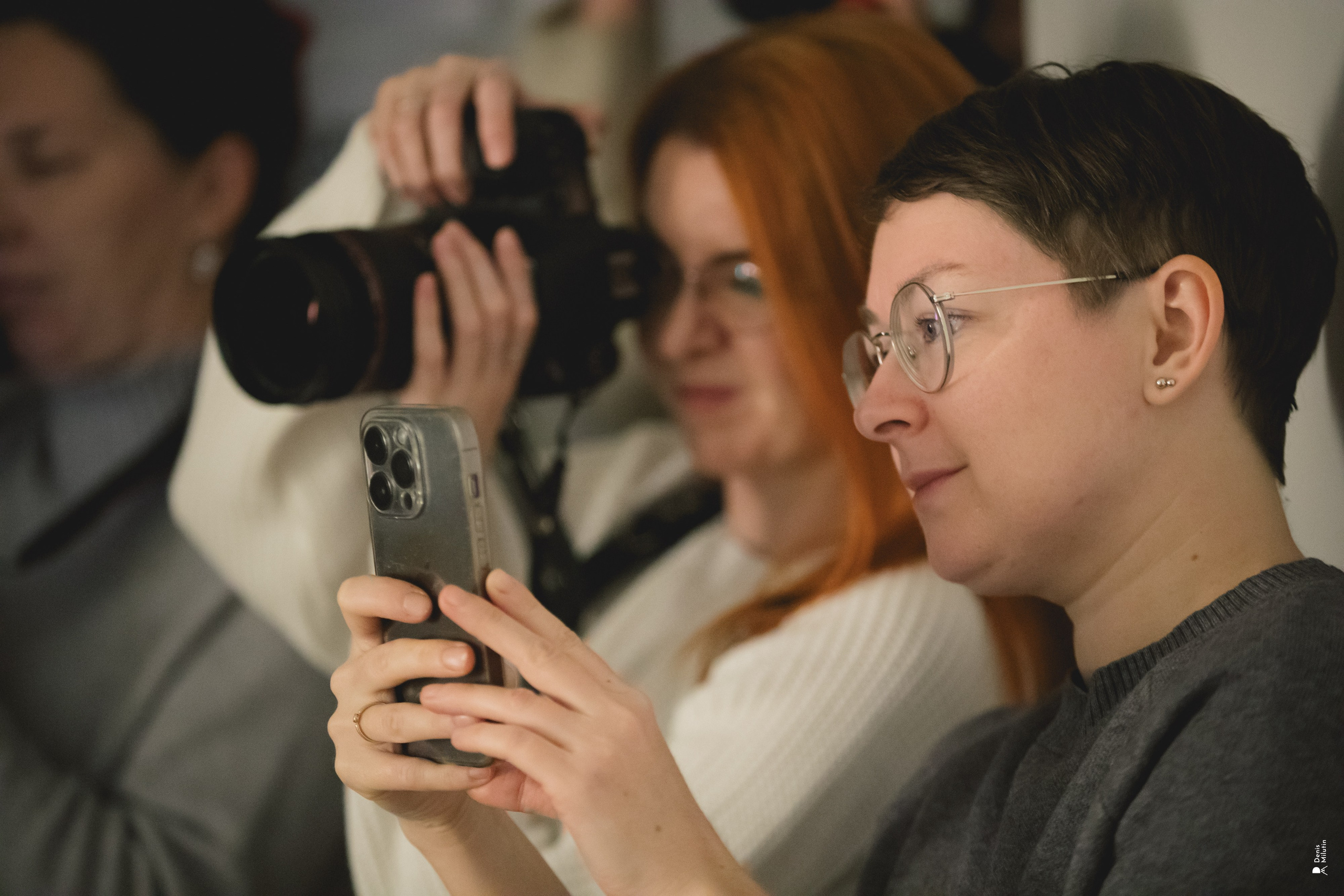 Мастер класс в Академии фотографии. Портретный фотограф Денис Милютин