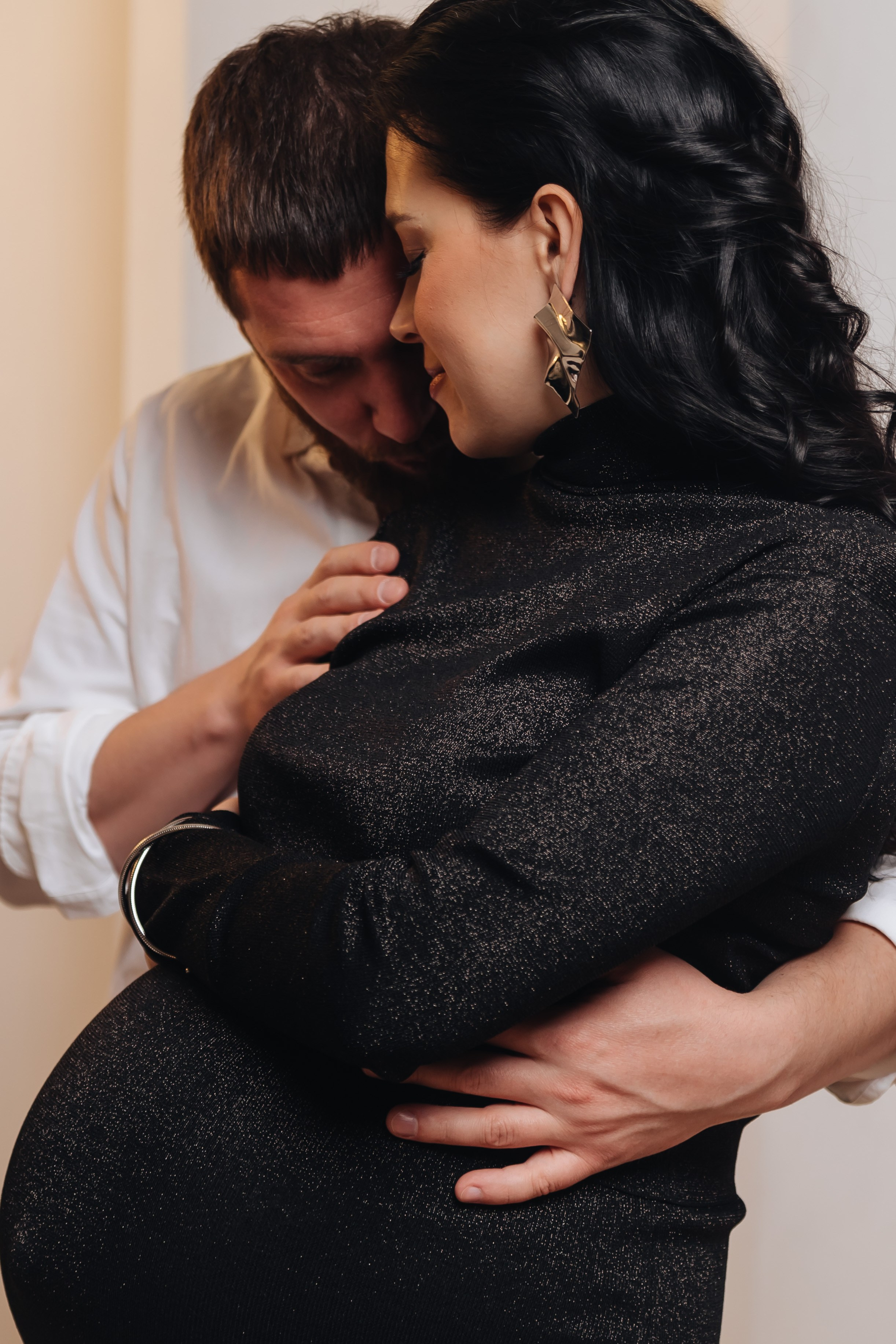 Фотосессия «В ожидании чуда» в студии в Екатеринбурге. Свадебный, семейный фотограф, контент съёмка. Екатеринбург. Елена Граф