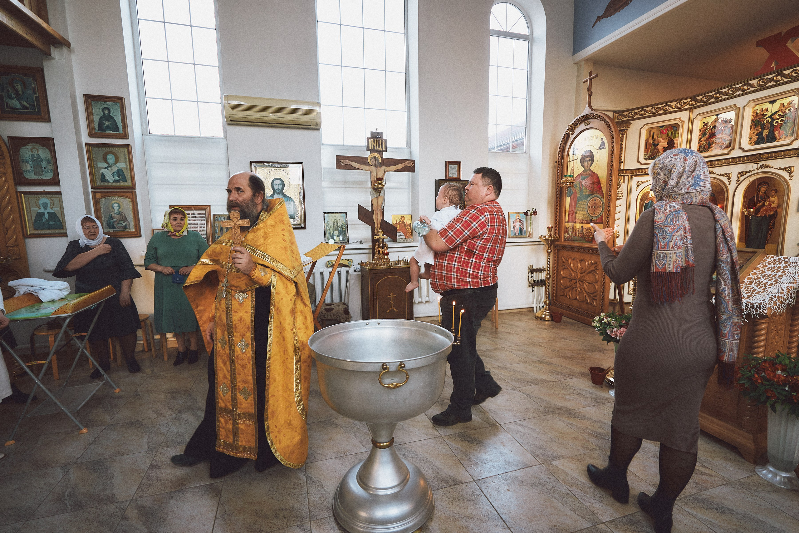 Крещение Дениса. Петр Ступень. Свадебное, семейное фото и видео. Москва. Краснодар