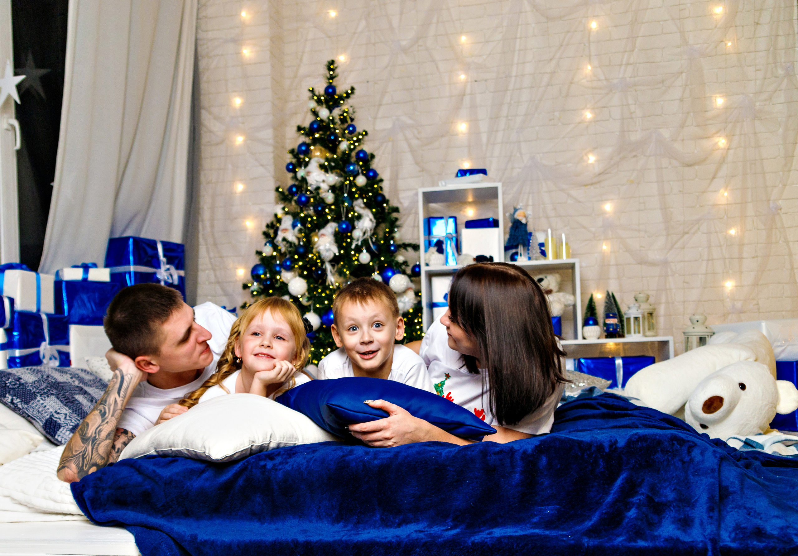 Новогодняя фотосессия. Семейный, свадебный и детский фотограф в Новосибирске Ольга Хидченко