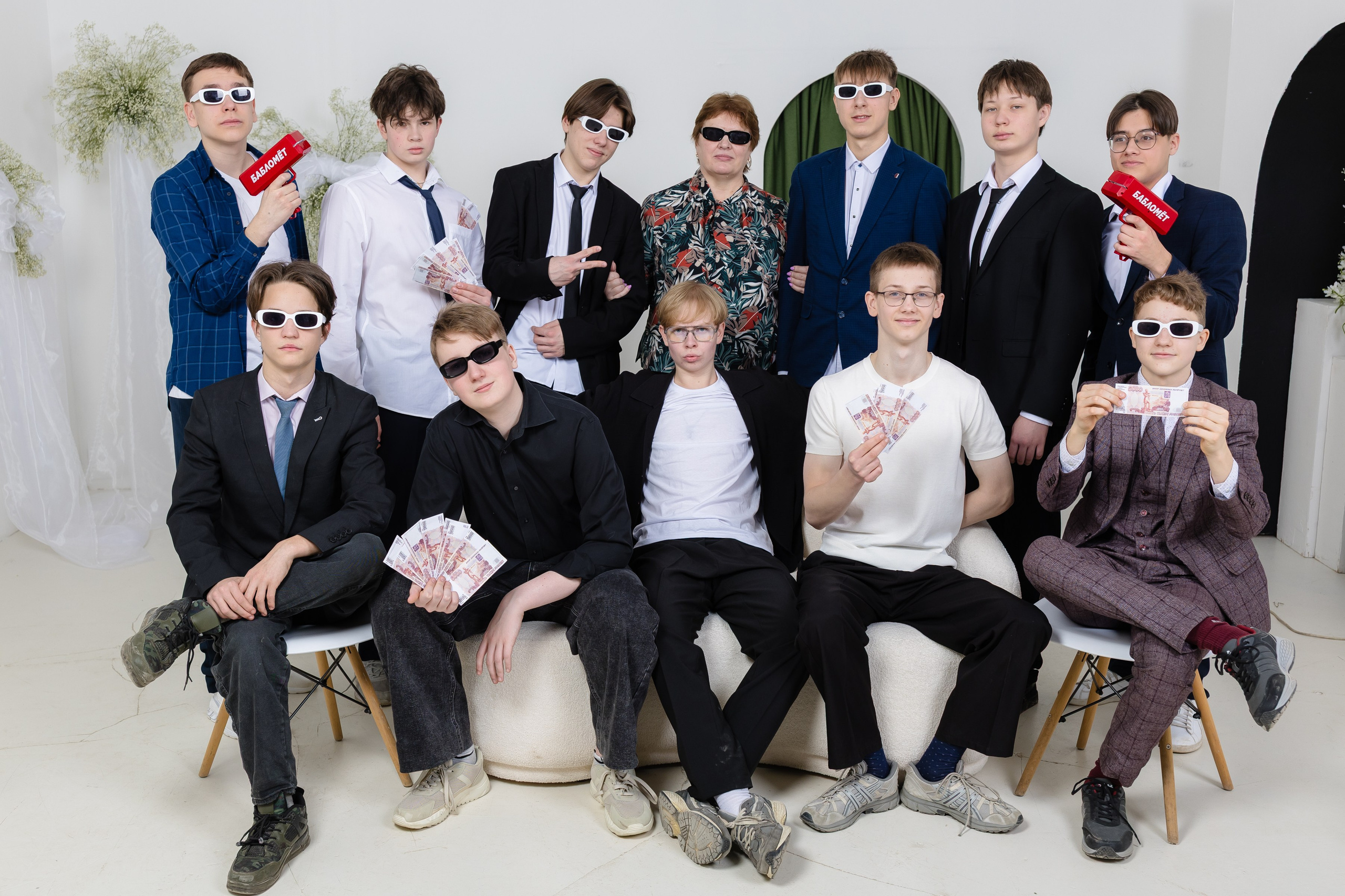 Съемка в студии 9/11классы. Выпускные альбомы Чехов