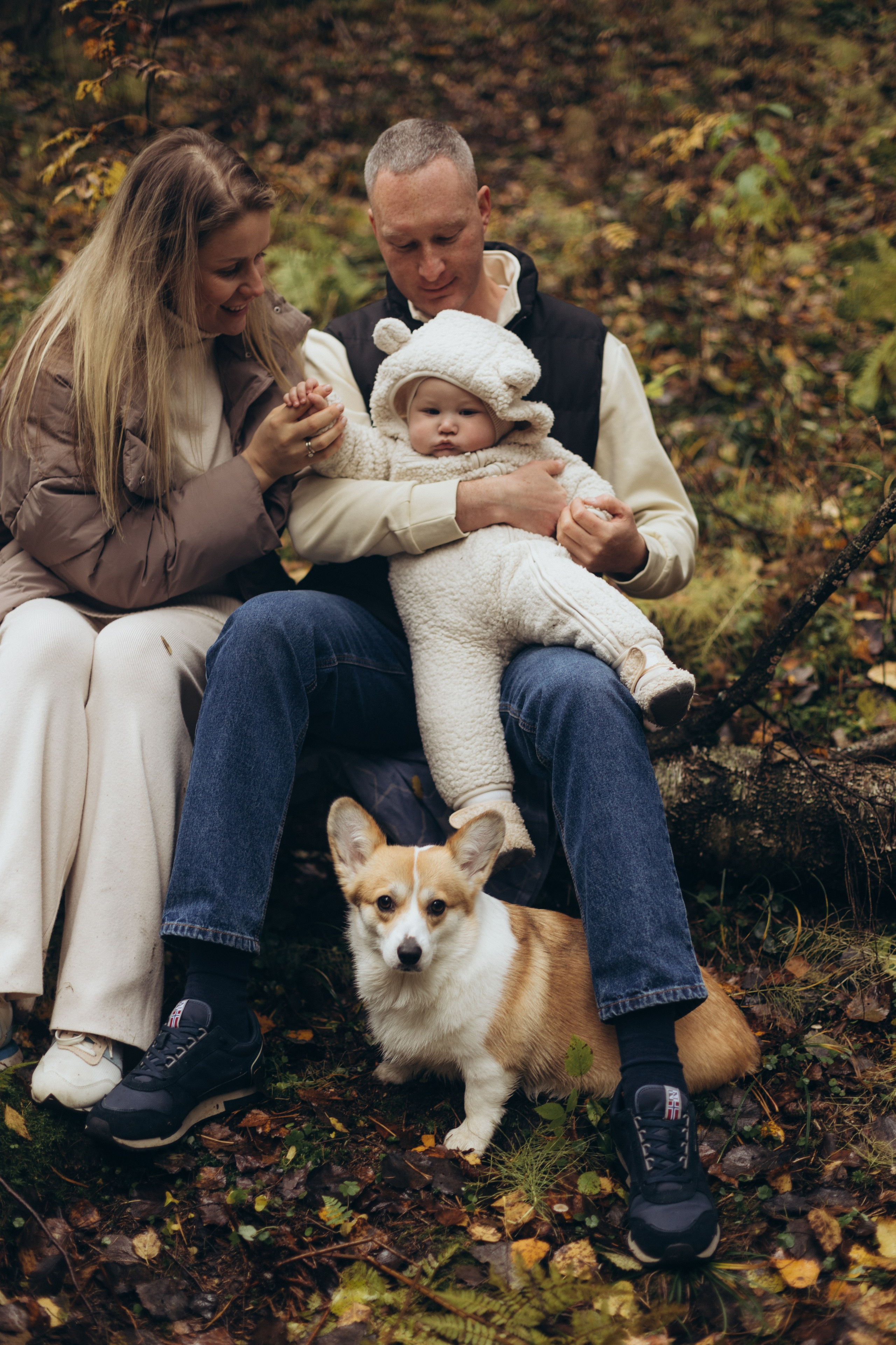 В осеннем лесу. Фотограф из Петербурга