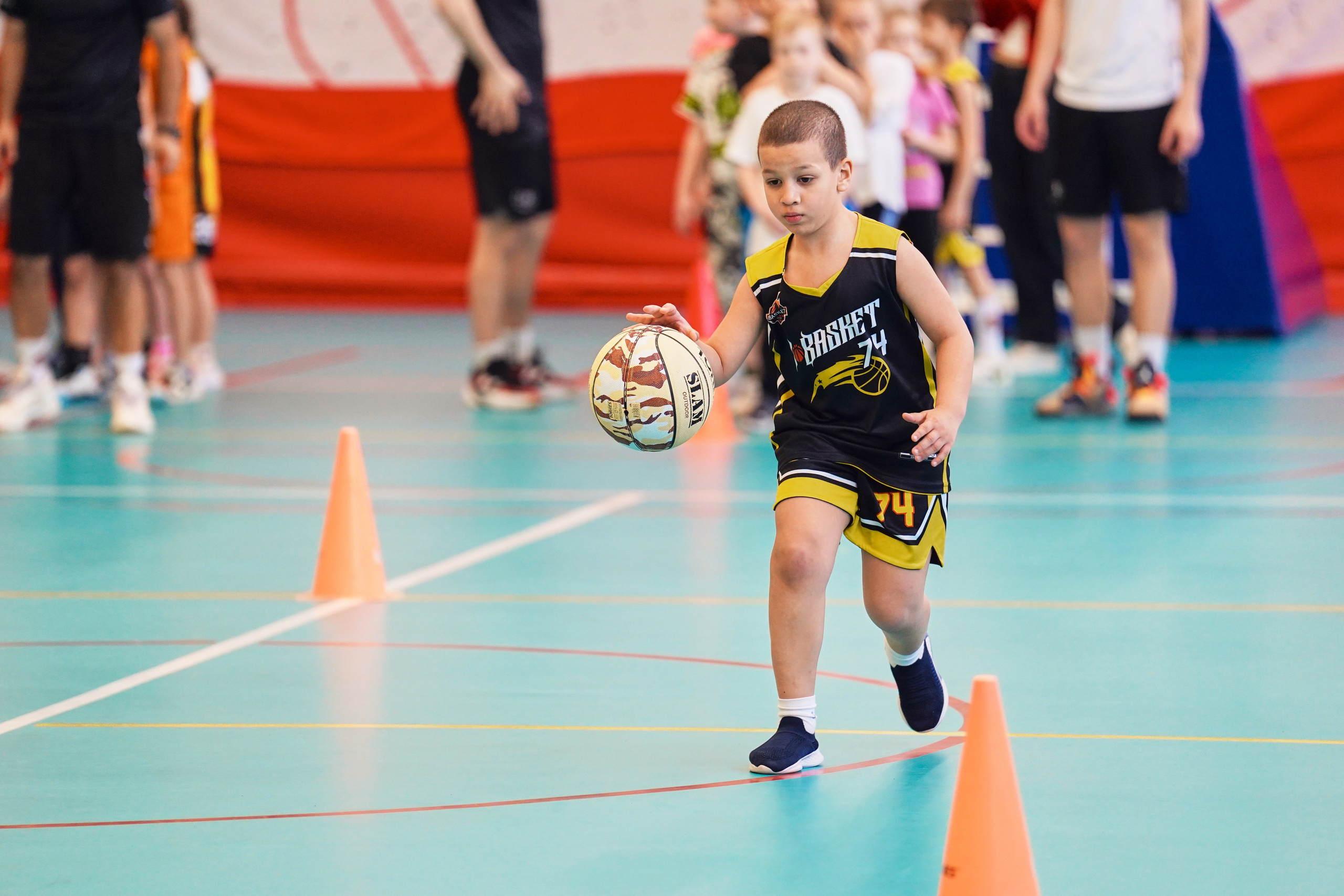 Репортаж с баскетбола (дети). Портретный и репортажный фотограф Вадим Эпов