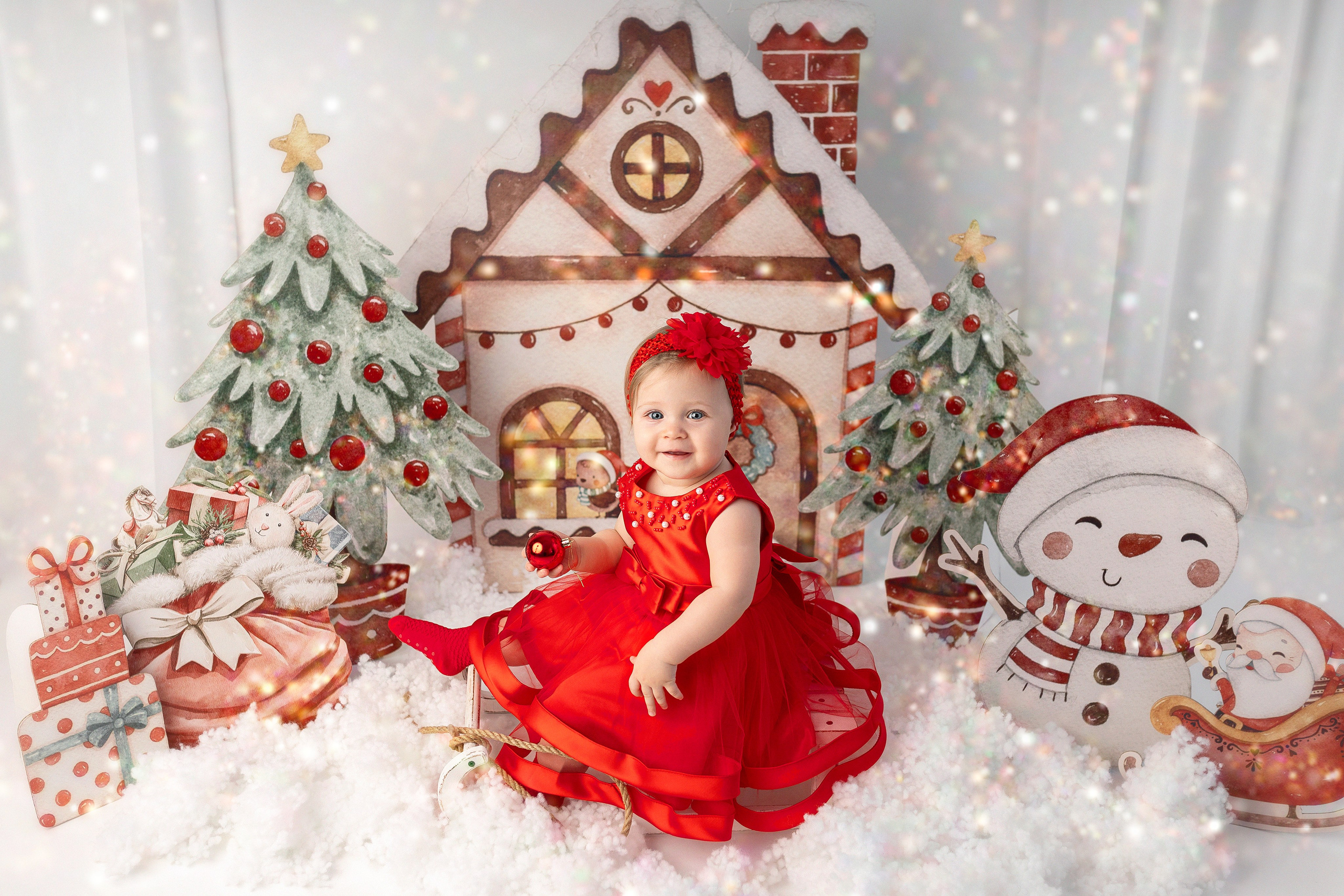 Новый Год. Фотограф новорождённых и малышей до года в Томске, Светлана Торопова