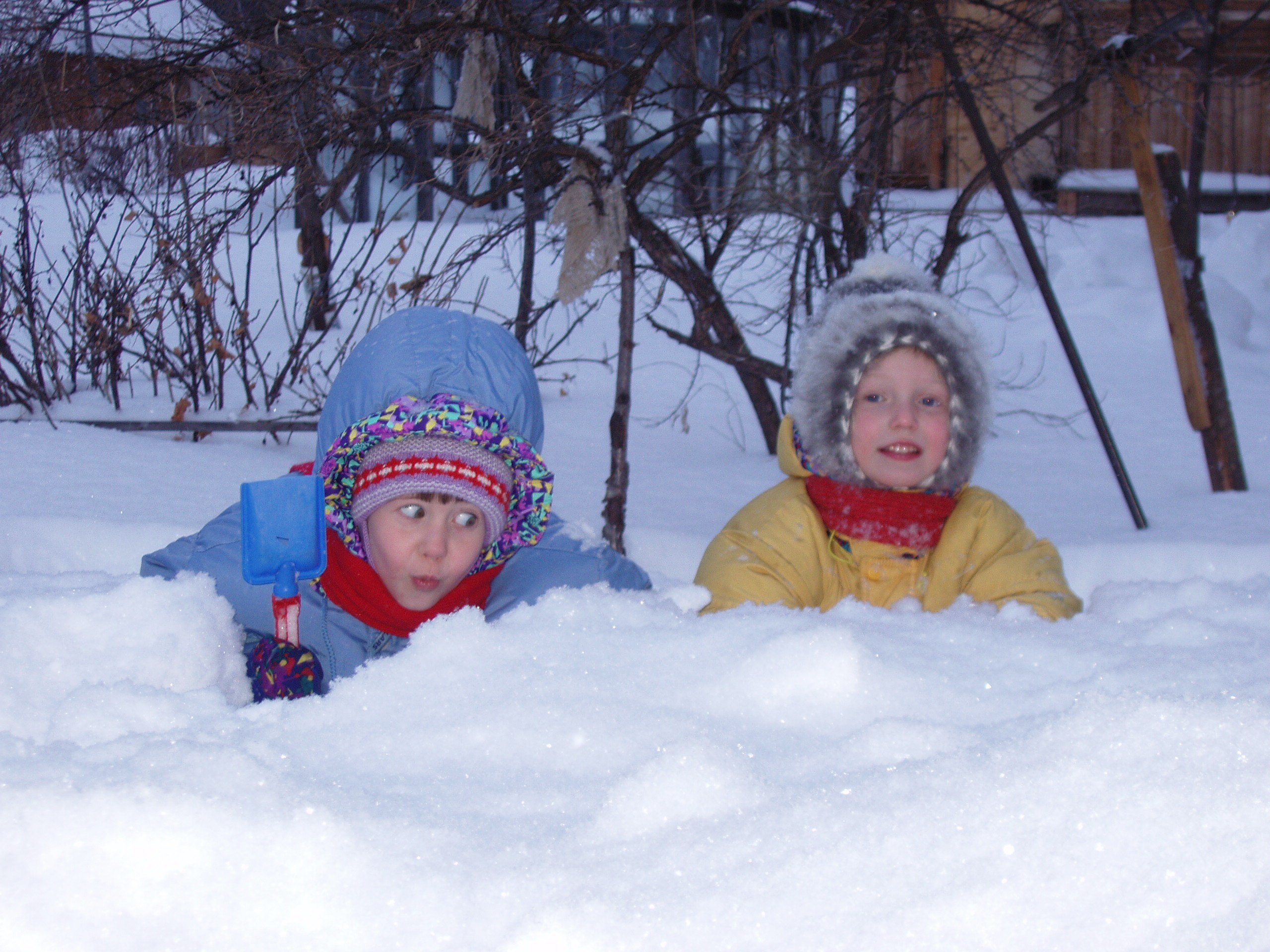 У Шостак на даче 16.01.2005. Семейный, Свадебный фотограф СПБ Питер— Романова Екатерина