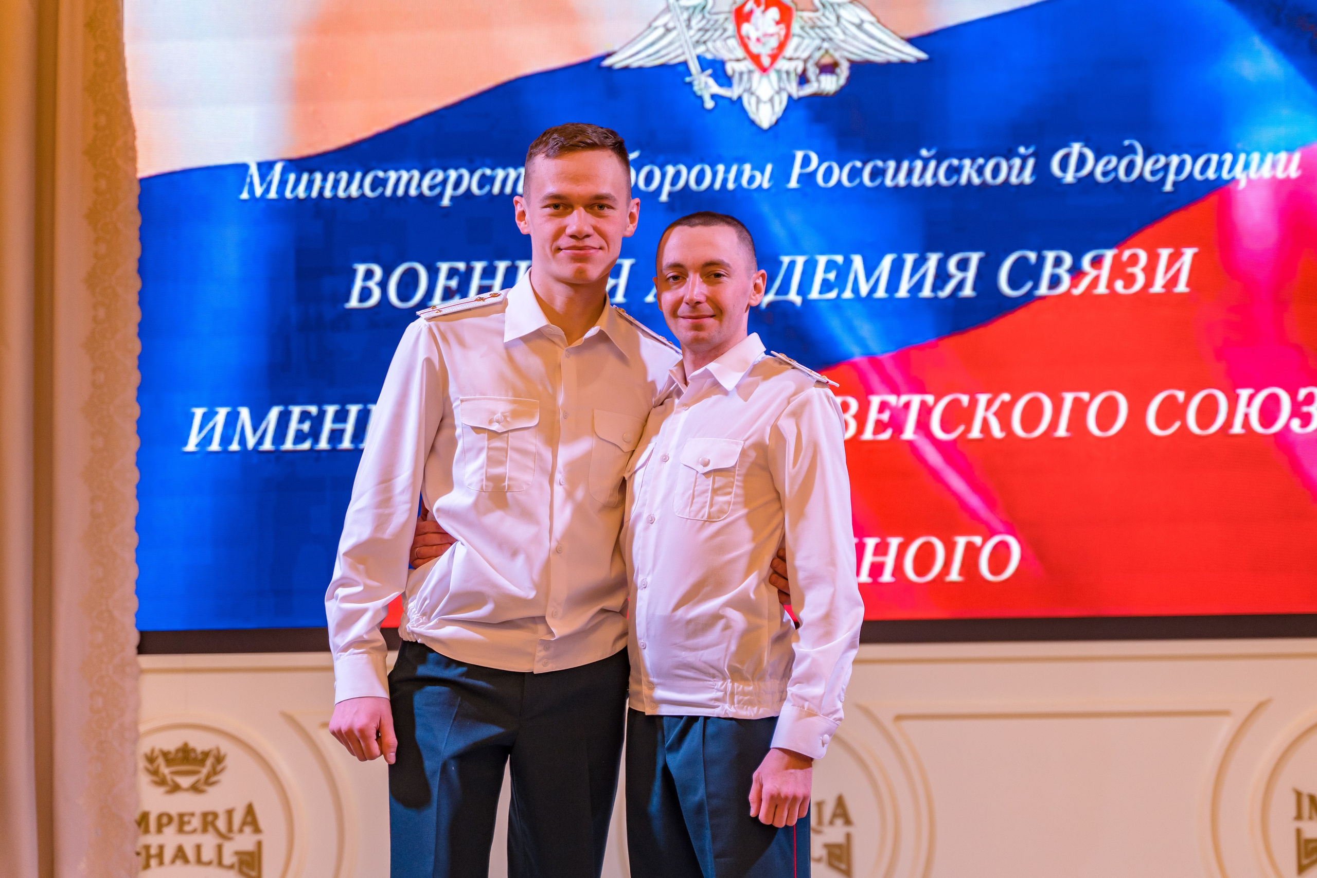 Фотосъемка выпуска военной академии и вручение дипломов