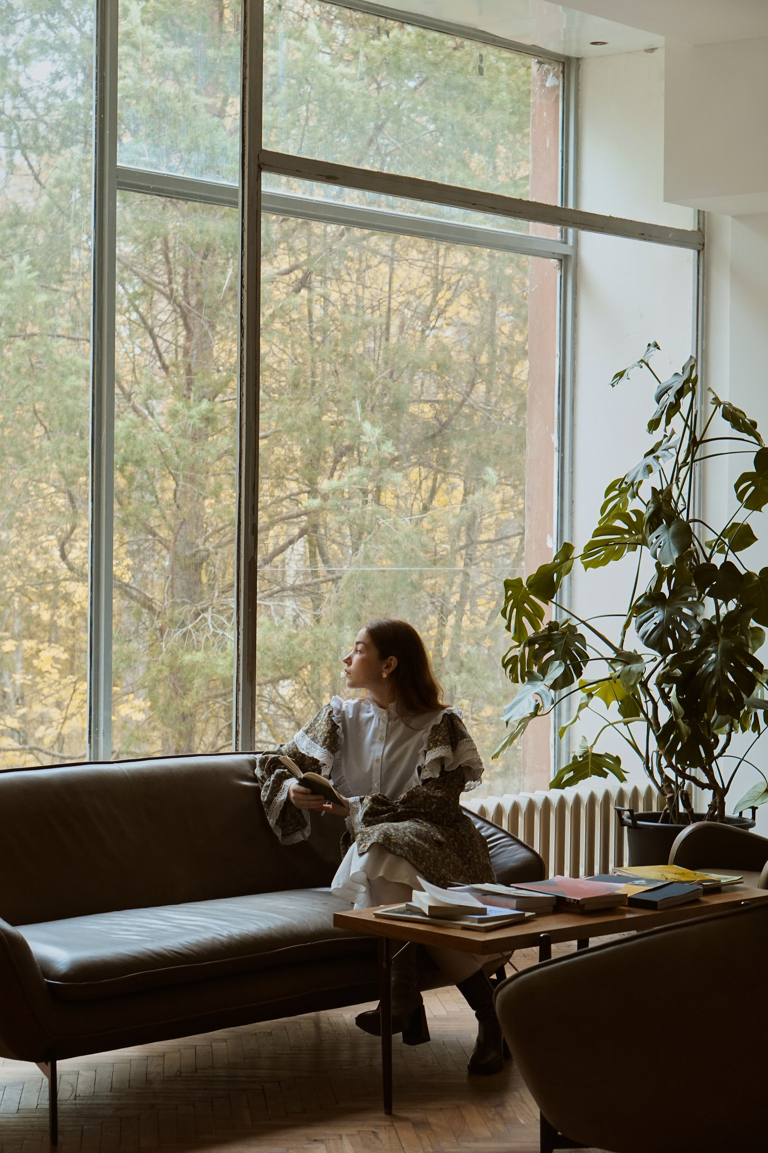 Лиза — Переделкино осеннее. Фотограф Москва — Полина Робин