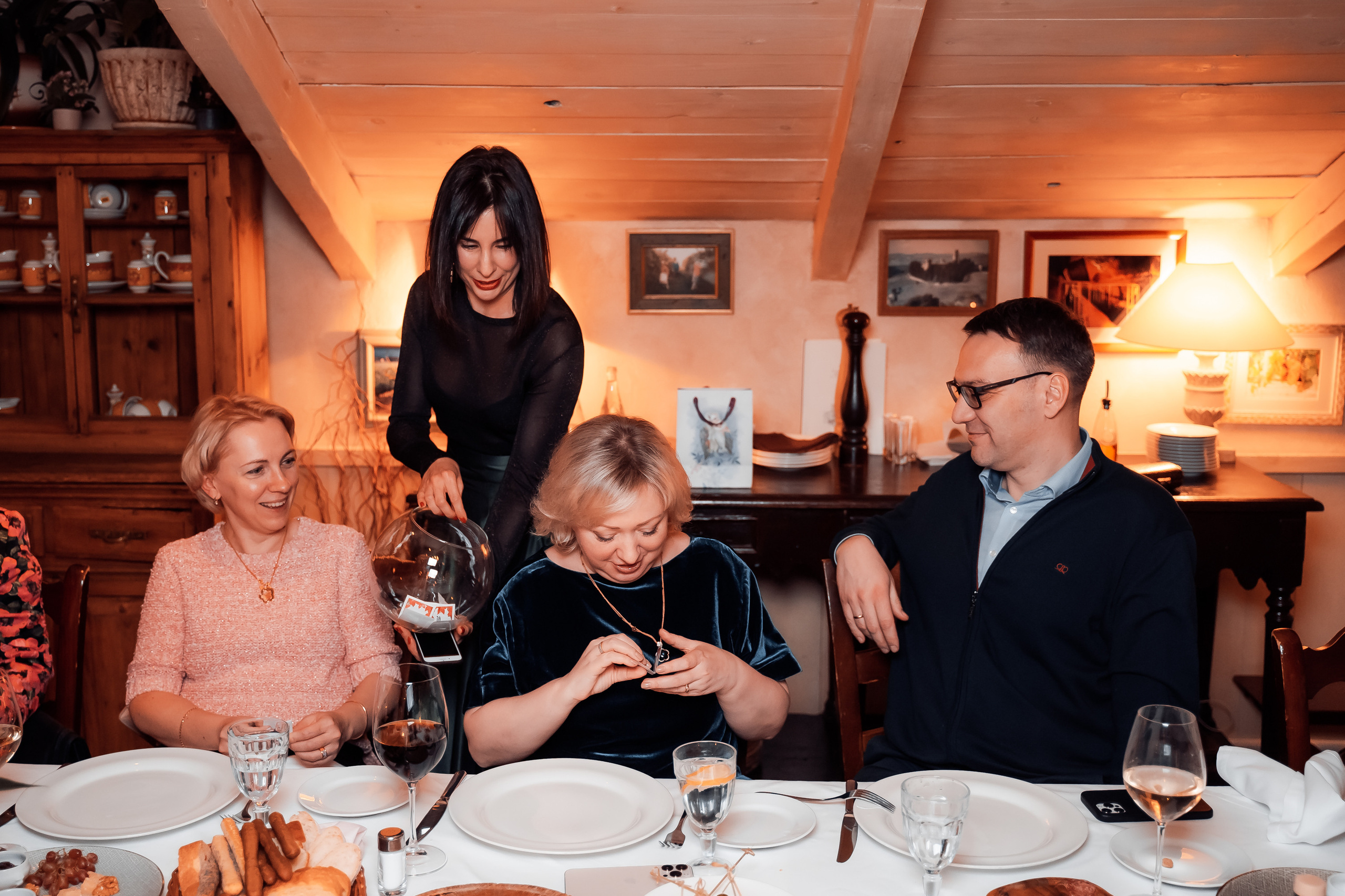 Фото отчёт с корпоративного ужина в ресторане — «Кантинетта Антинори». Свадебный и Репортажный фотограф в Москве — Шестак Константин