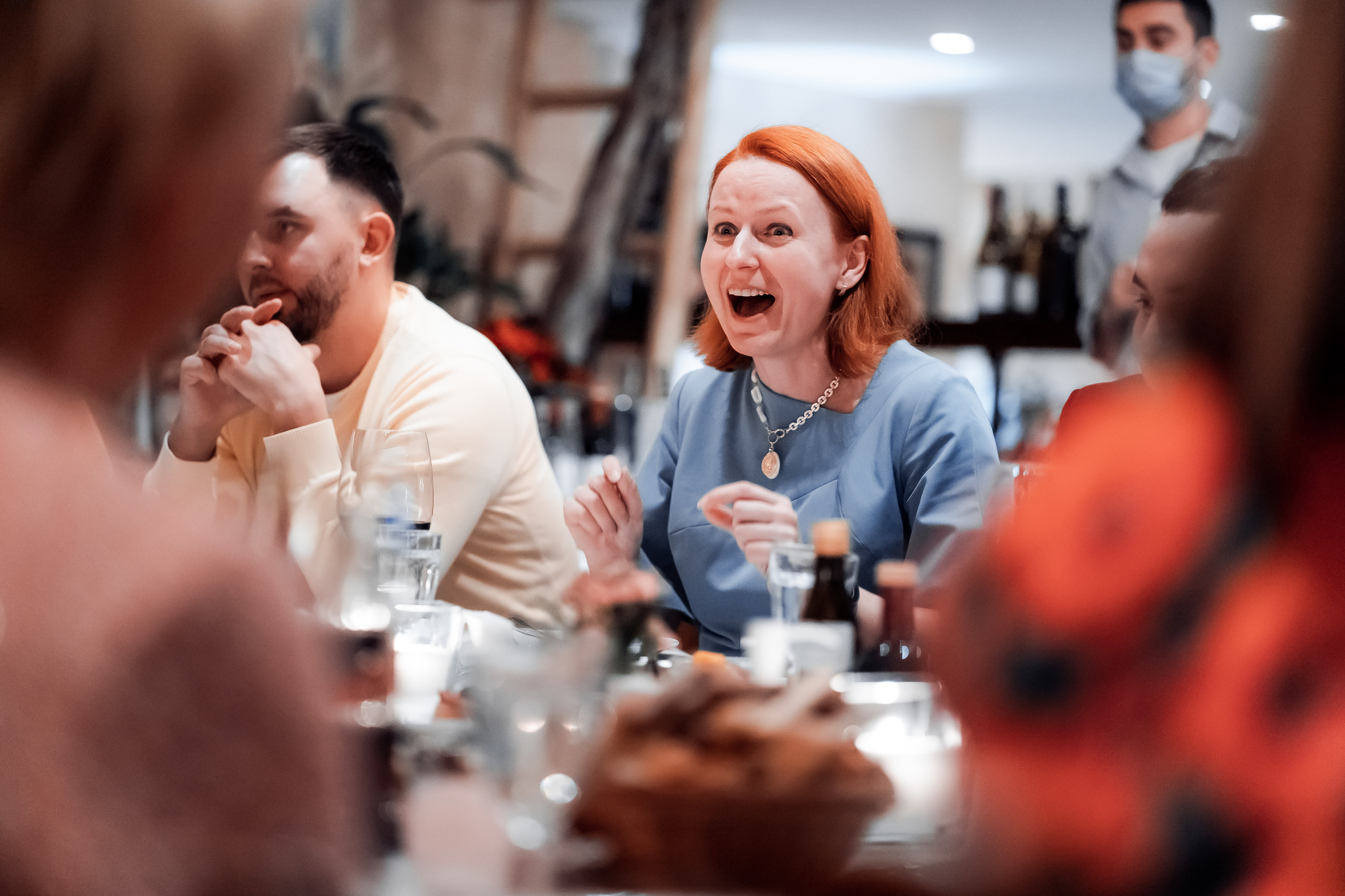 Фото отчёт с корпоративного ужина в ресторане — «Кантинетта Антинори». Свадебный и Репортажный фотограф в Москве — Шестак Константин