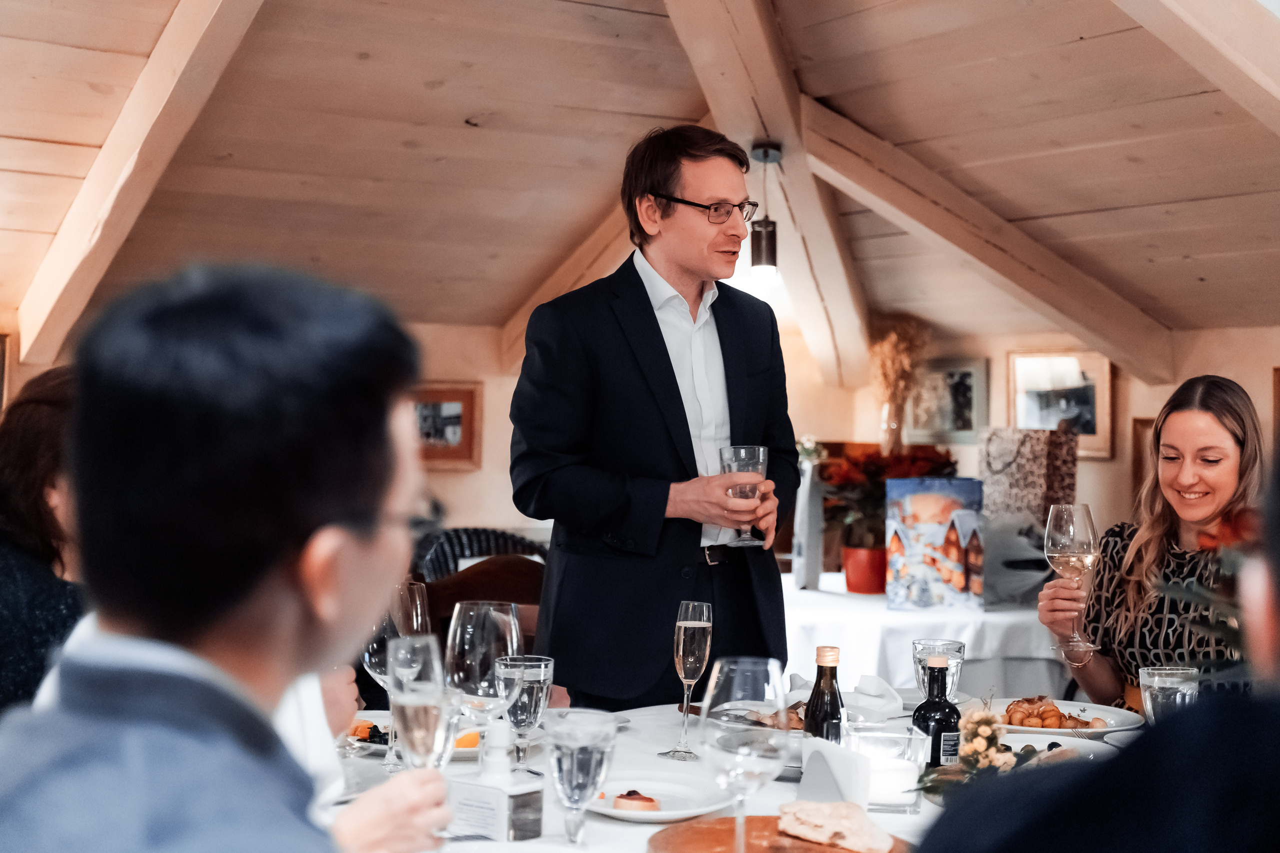 Фото отчёт с корпоративного ужина в ресторане — «Кантинетта Антинори». Свадебный и Репортажный фотограф в Москве — Шестак Константин