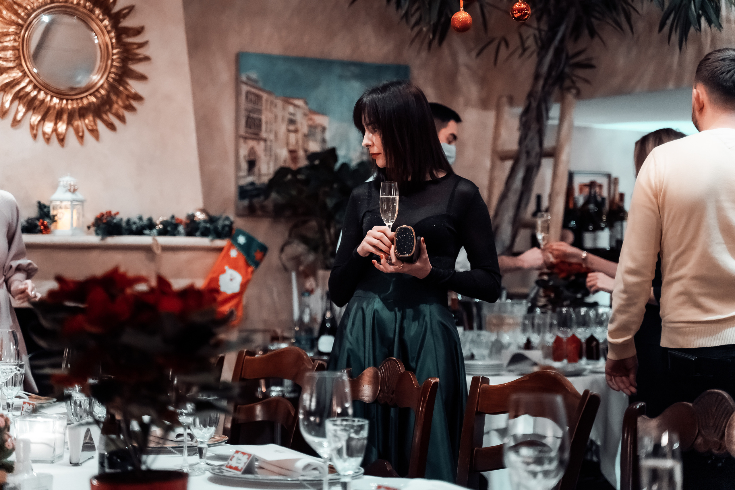 Фото отчёт с корпоративного ужина в ресторане — «Кантинетта Антинори». Свадебный и Репортажный фотограф в Москве — Шестак Константин