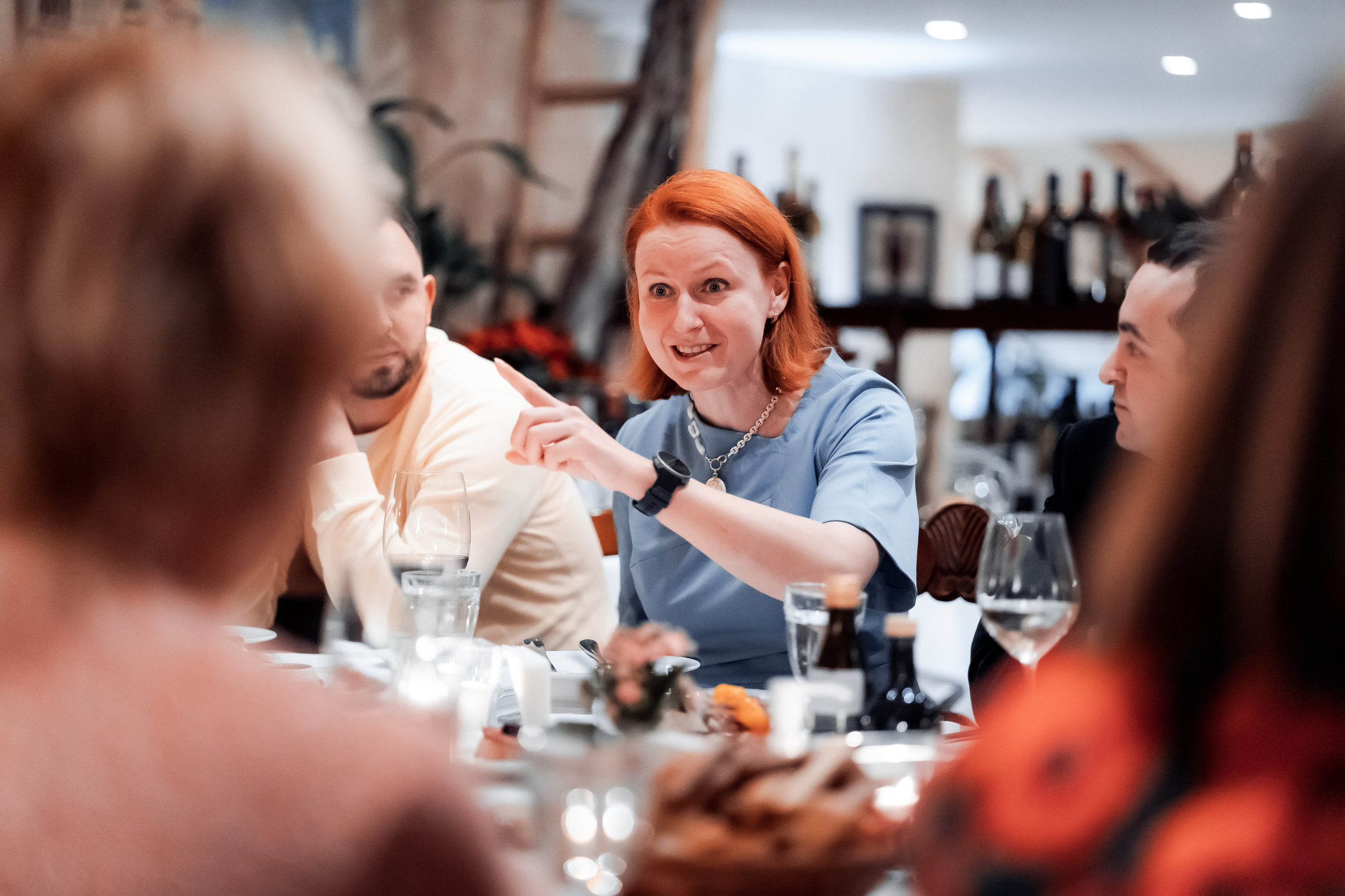 Фото отчёт с корпоративного ужина в ресторане — «Кантинетта Антинори». Свадебный и Репортажный фотограф в Москве — Шестак Константин