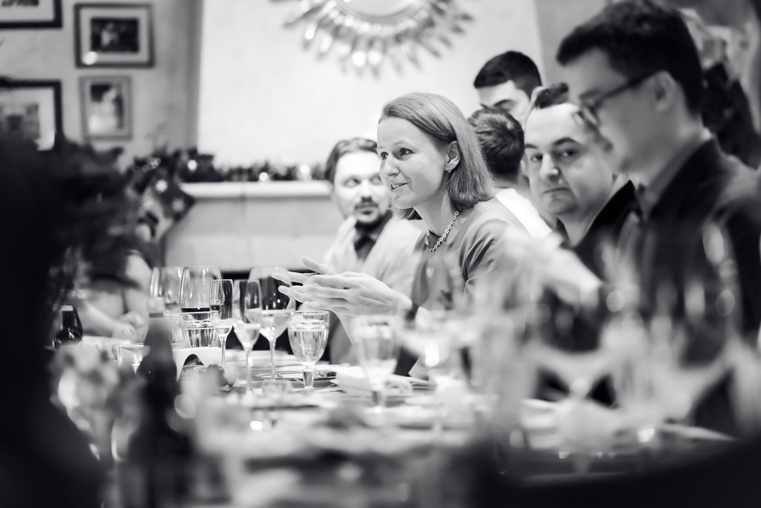 Фото отчёт с корпоративного ужина в ресторане — «Кантинетта Антинори». Свадебный и Репортажный фотограф в Москве — Шестак Константин