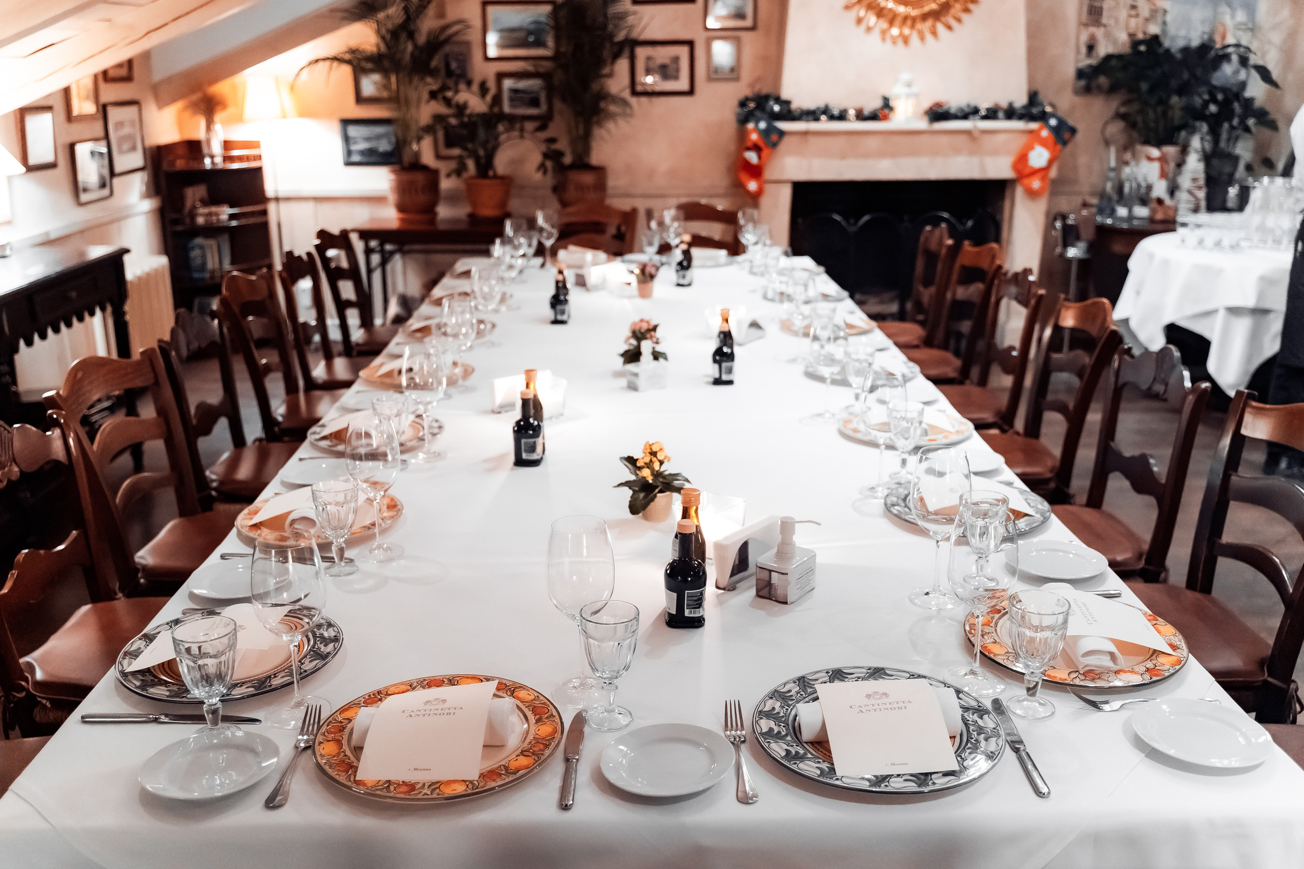 Фото отчёт с корпоративного ужина в ресторане — «Кантинетта Антинори». Свадебный и Репортажный фотограф в Москве — Шестак Константин