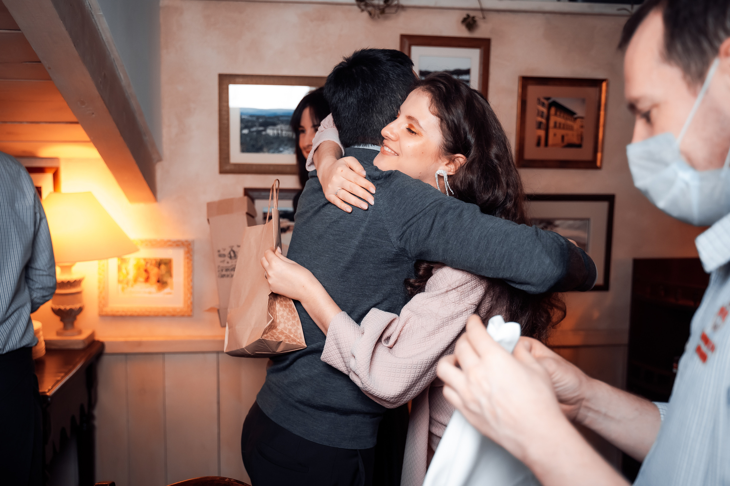 Фото отчёт с корпоративного ужина в ресторане — «Кантинетта Антинори». Свадебный и Репортажный фотограф в Москве — Шестак Константин