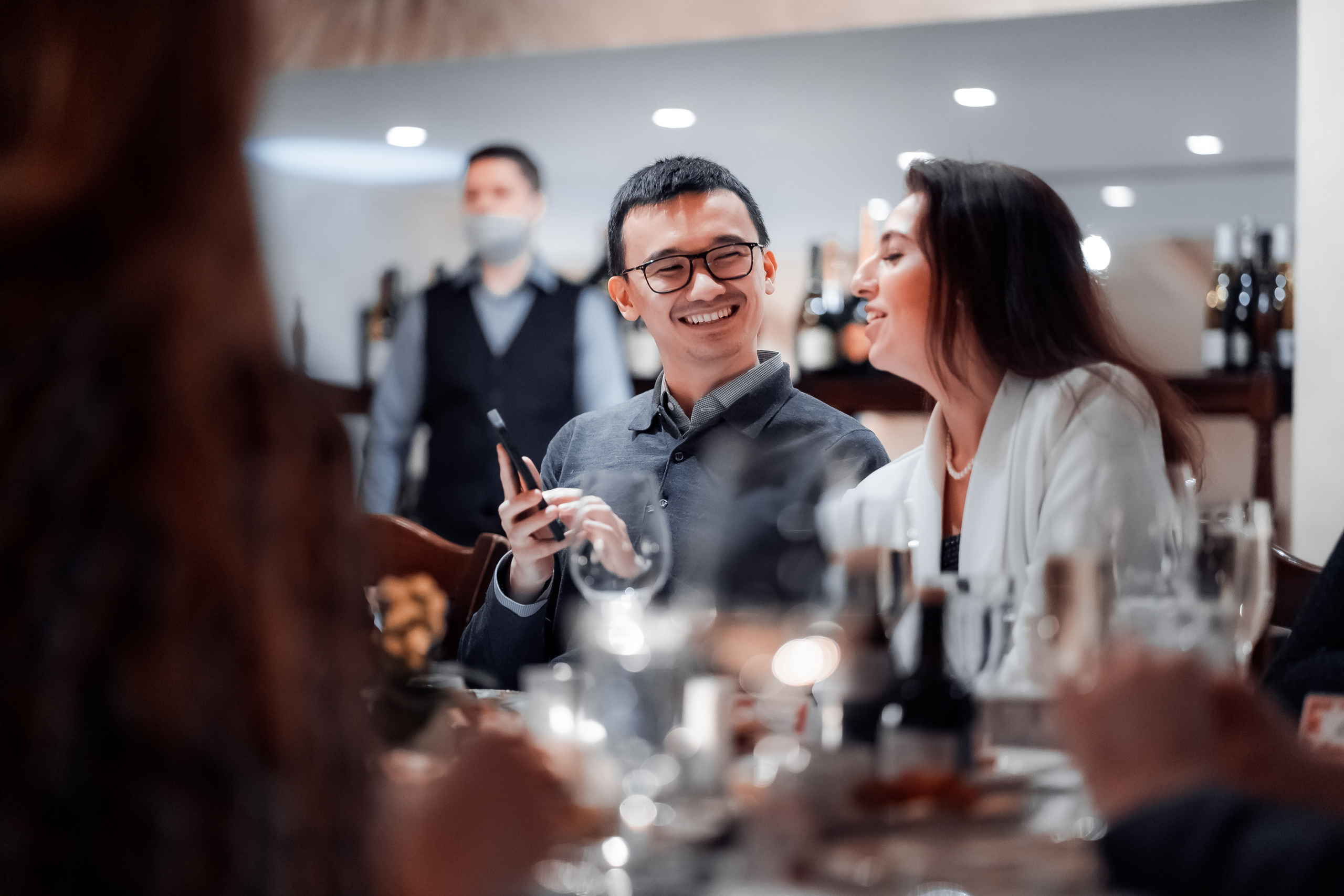 Фото отчёт с корпоративного ужина в ресторане — «Кантинетта Антинори». Свадебный и Репортажный фотограф в Москве — Шестак Константин