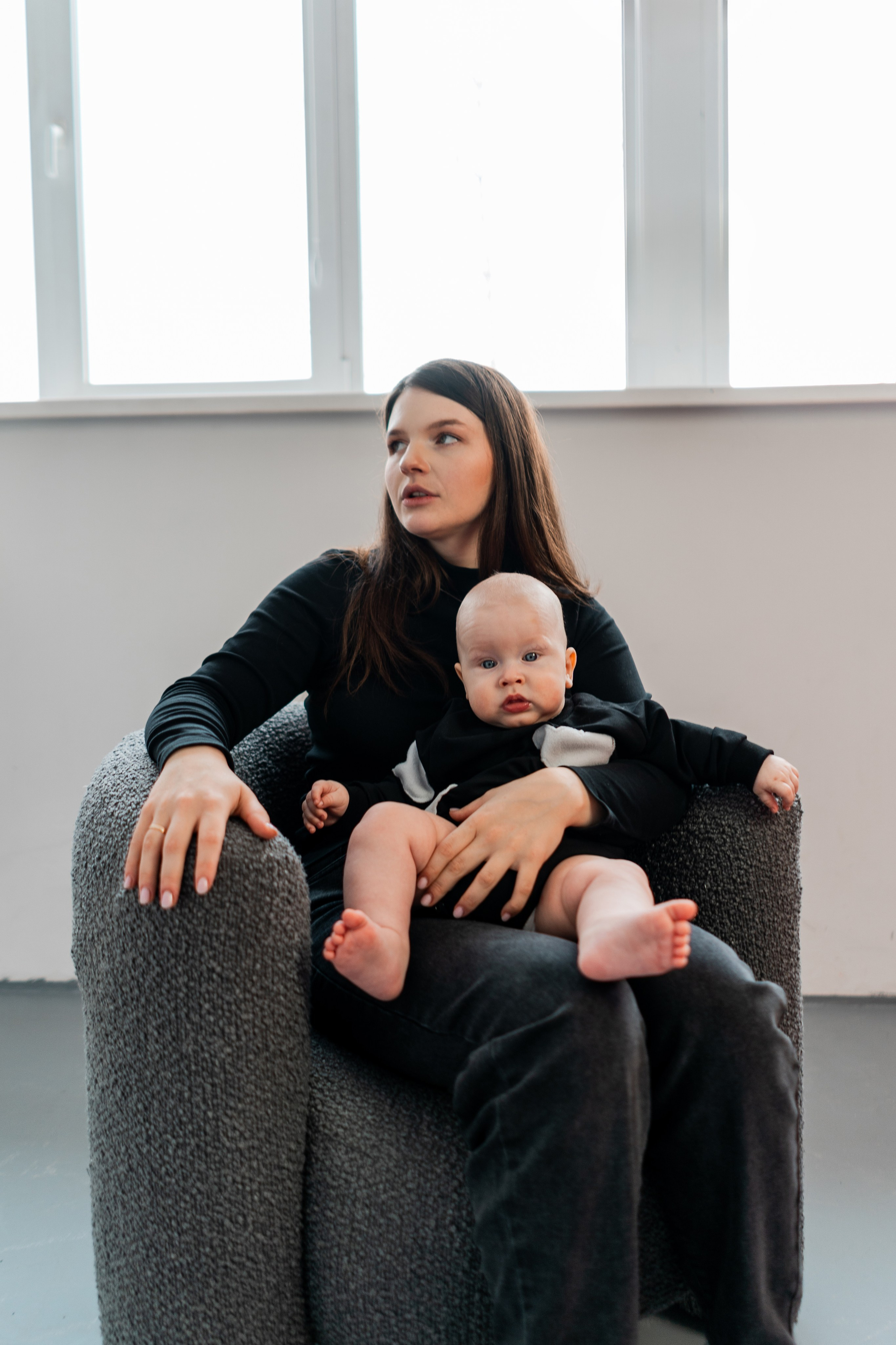 Семейная фотосессия Кристины и малыша Славы в Калуге