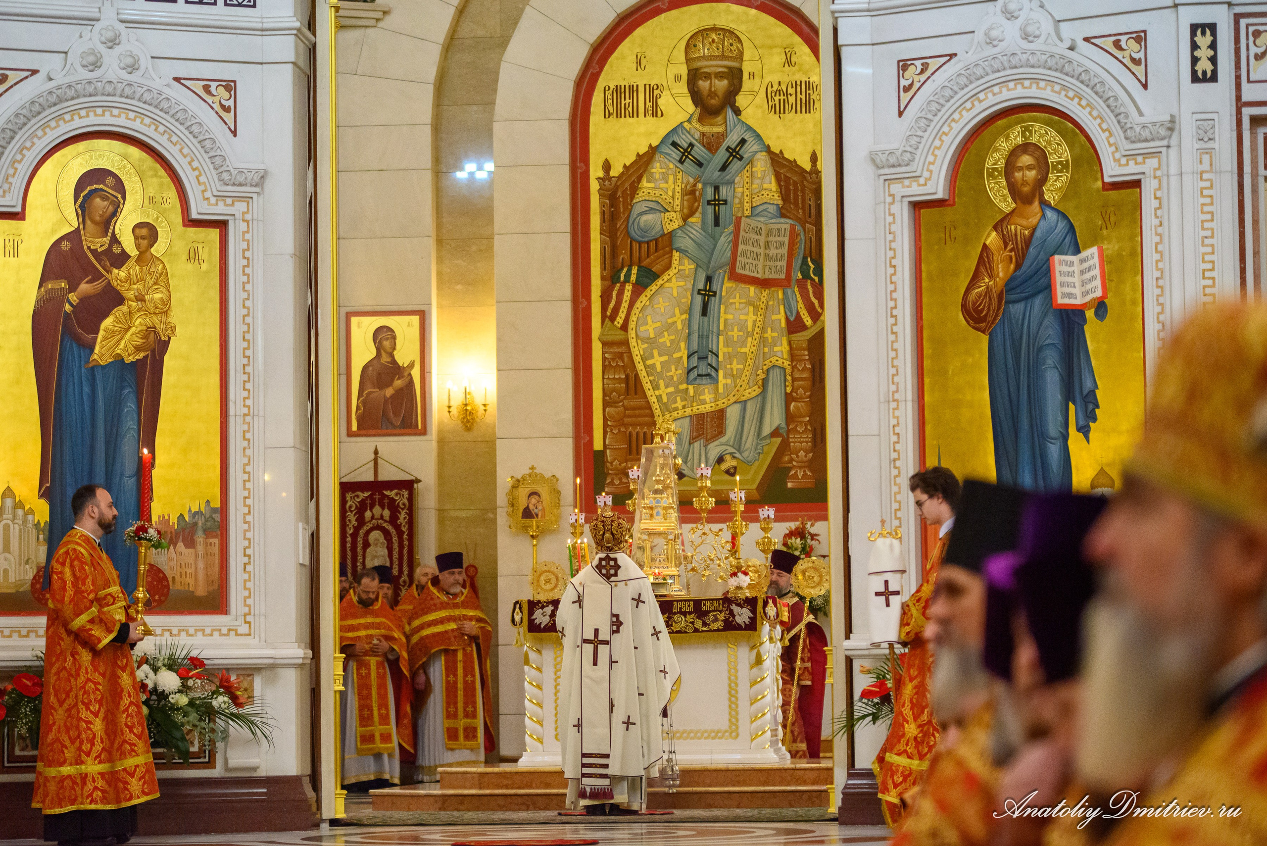 Служба на 40-летие Калининградской епархии. Фотограф  Крещения и Венчания Калининград