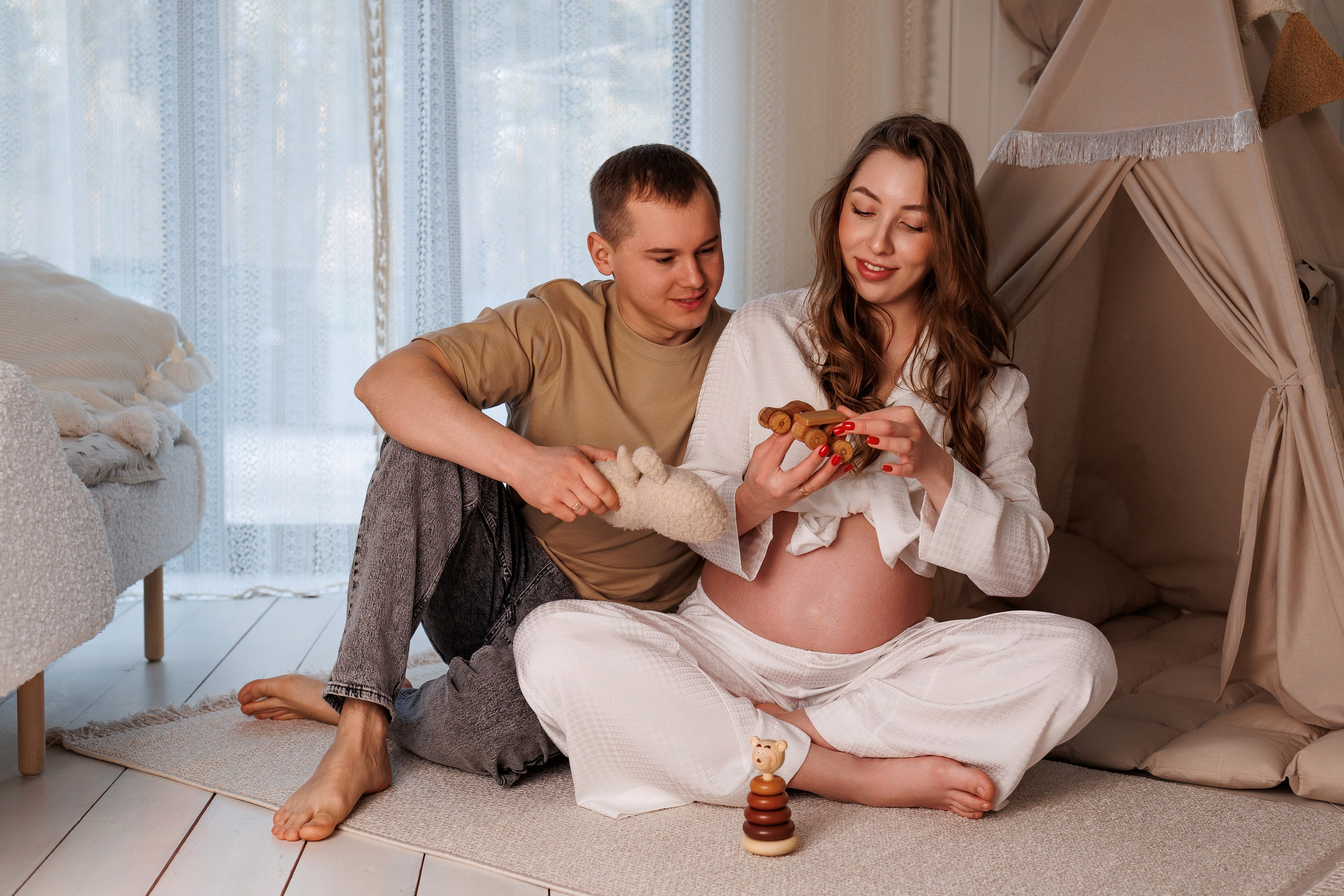 Фотосессия беременности Сергиев Посад. Фотограф Марина Побединская