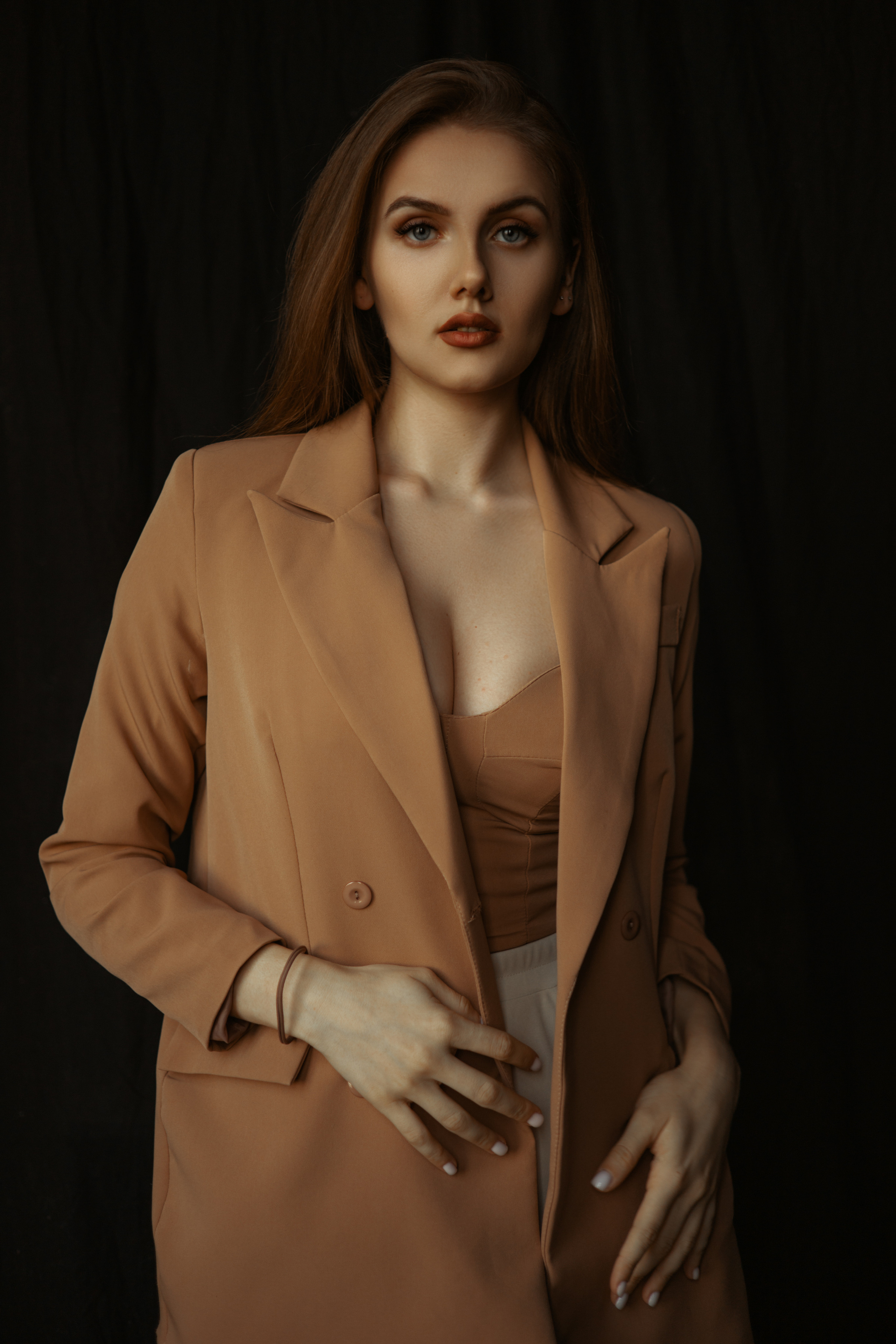 Елена на студии. Фотограф в Кемерово Анастасия