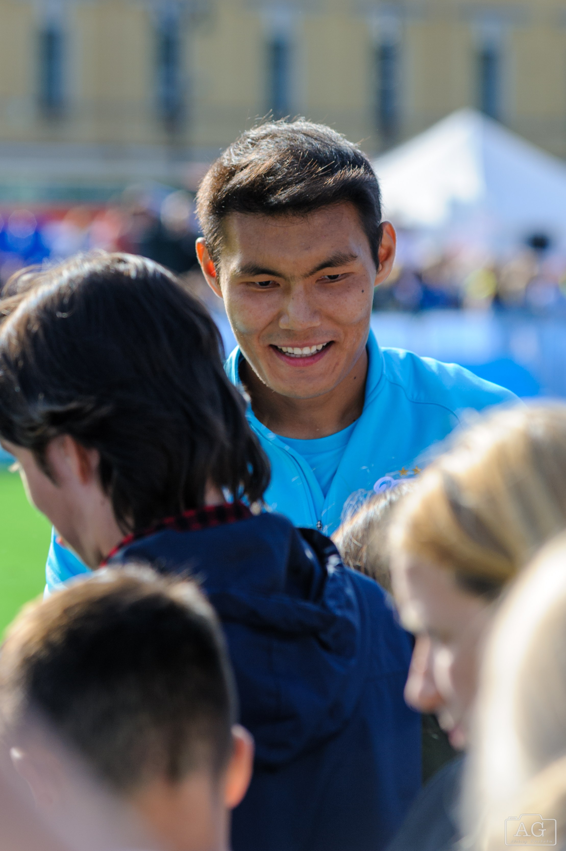 Открытая тренировка ФК «Зенит». Алексей Горчаков. Фотограф на ваш праздник
