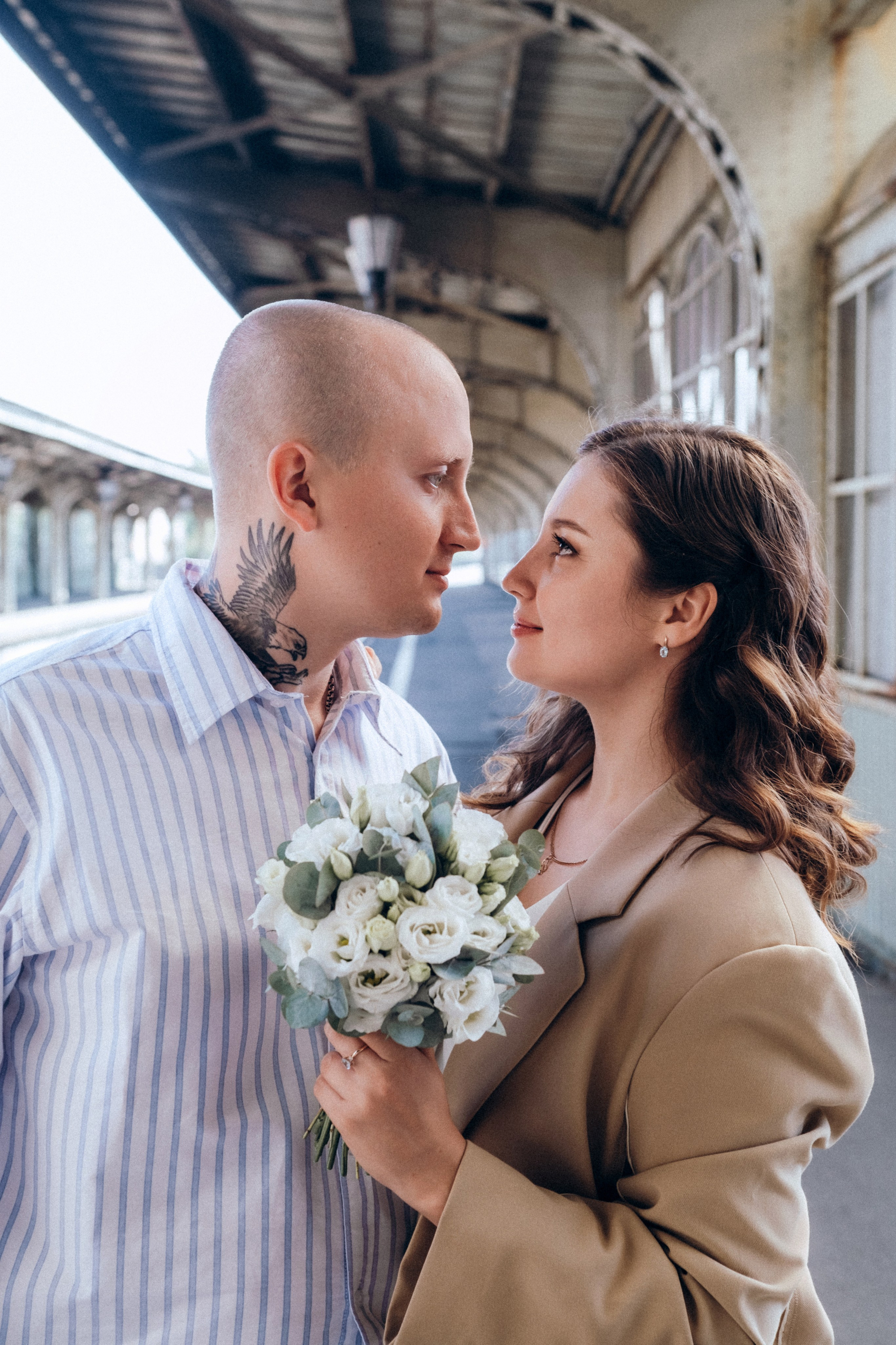 ЗАГС Адмиралтейского района+Витебский вокзал. Фотограф в Санкт-Петербурге Кристина Брянская