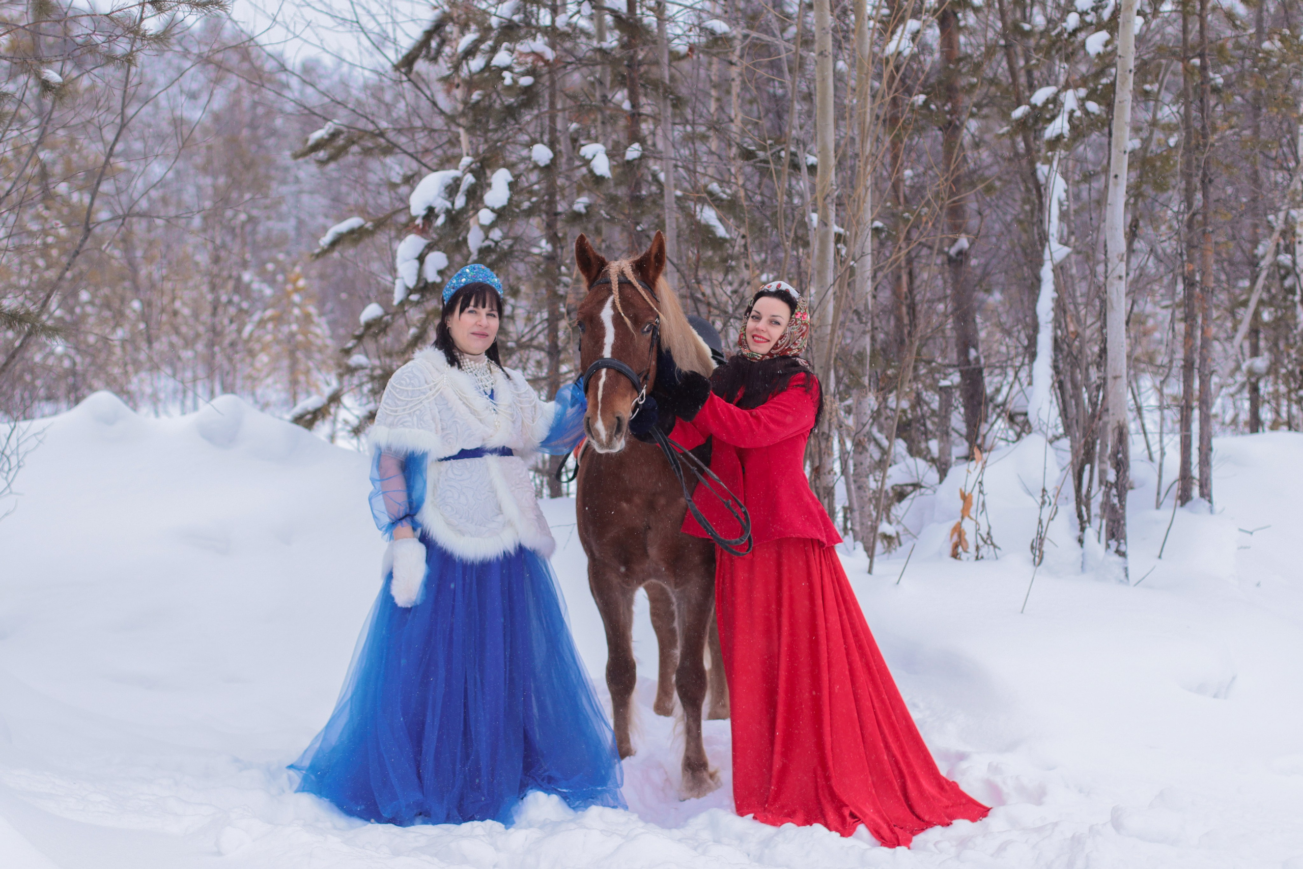 Конные съемки зимой. Фотограф в Сургуте Брызгунова Анастасия