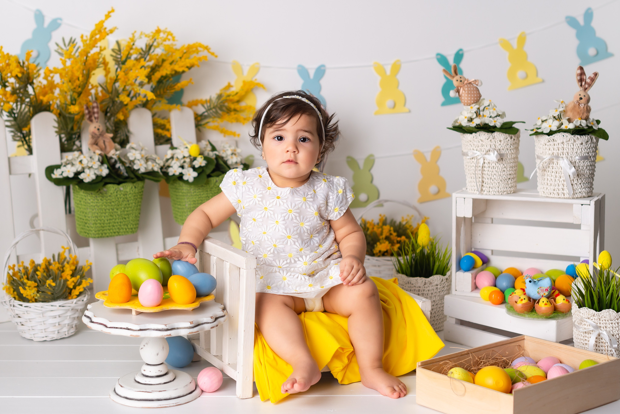 Пасхальная фотосессия малыша. Детская фотостудия «Мандаринка» | Детский фотограф Краснодар