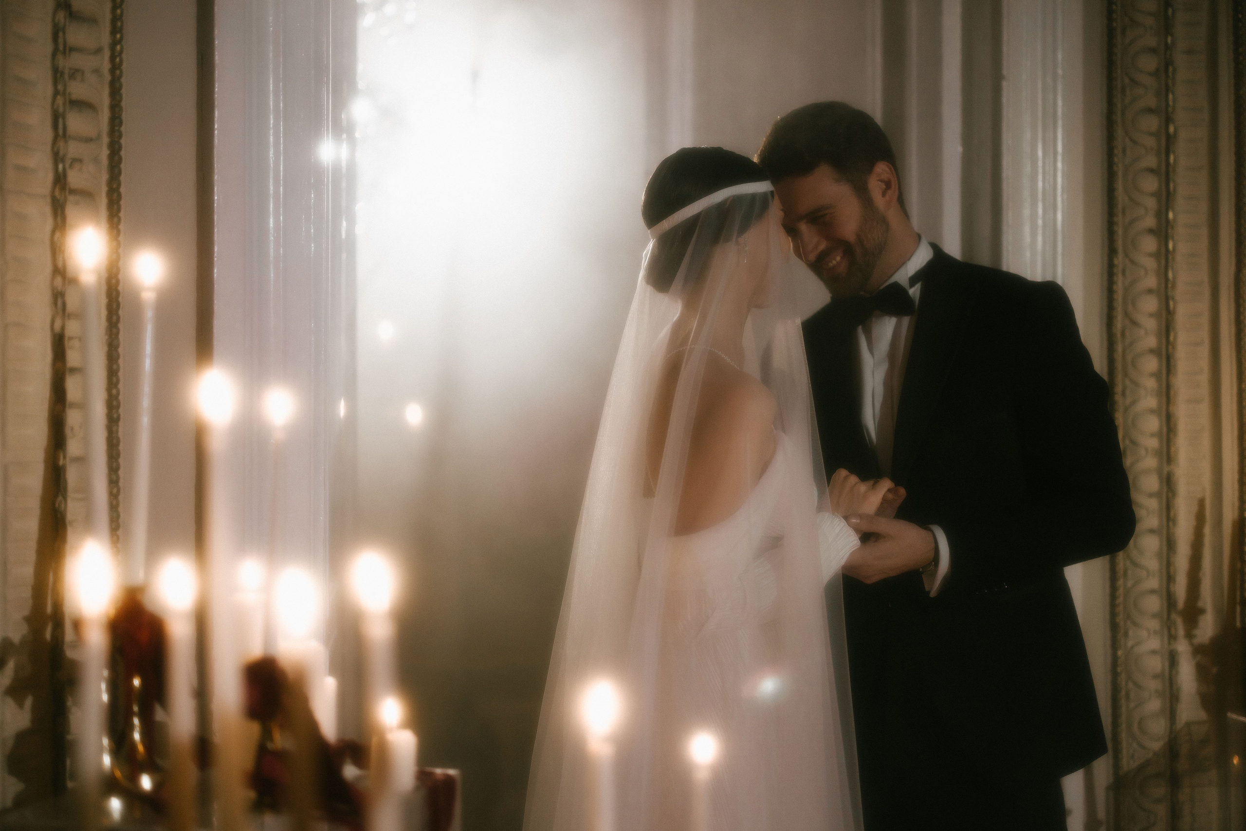 При свечах…. Свадебный фотограф в Москве