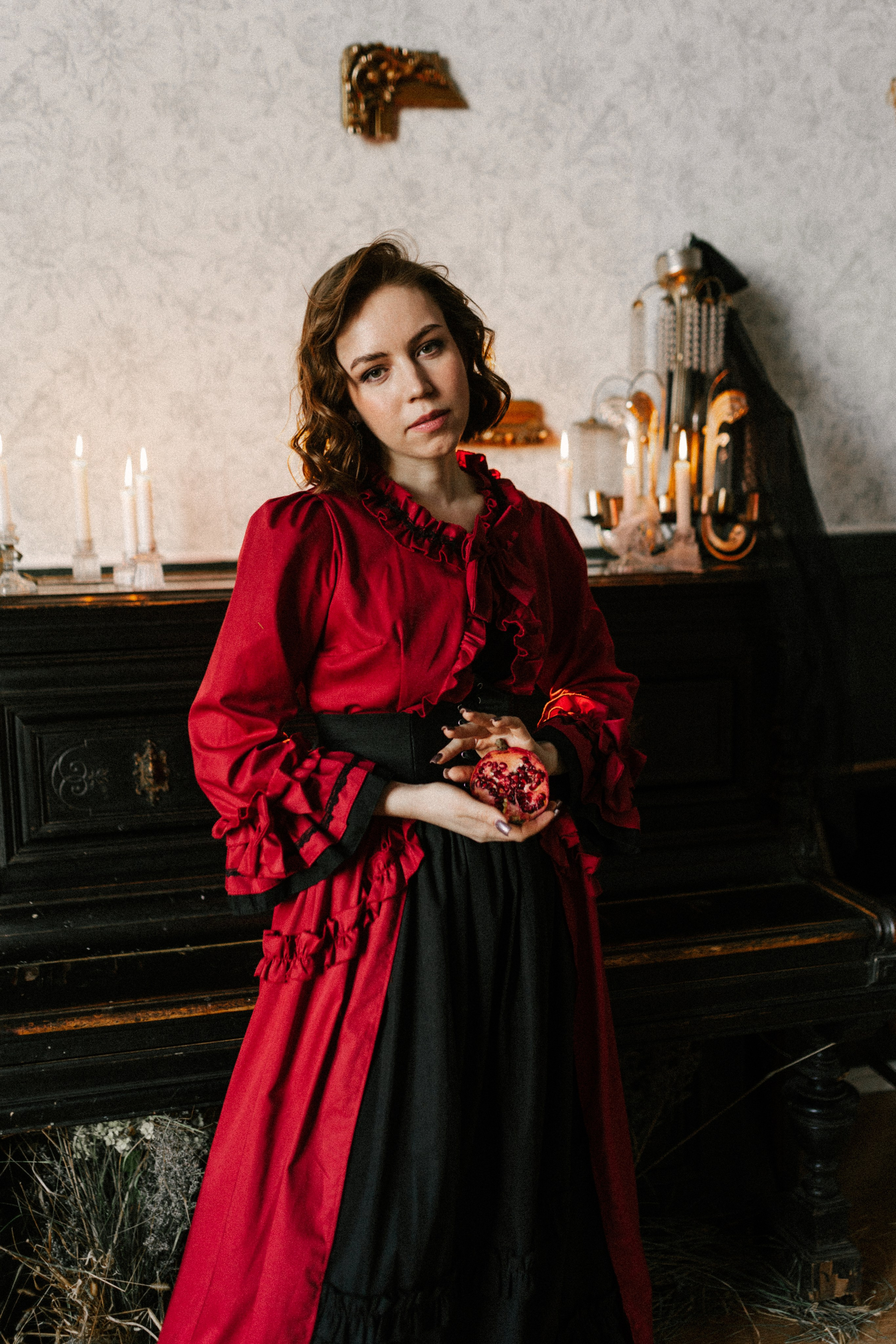 Красное-черное настроение. Свадебный и портретный фотограф — Мария Костина