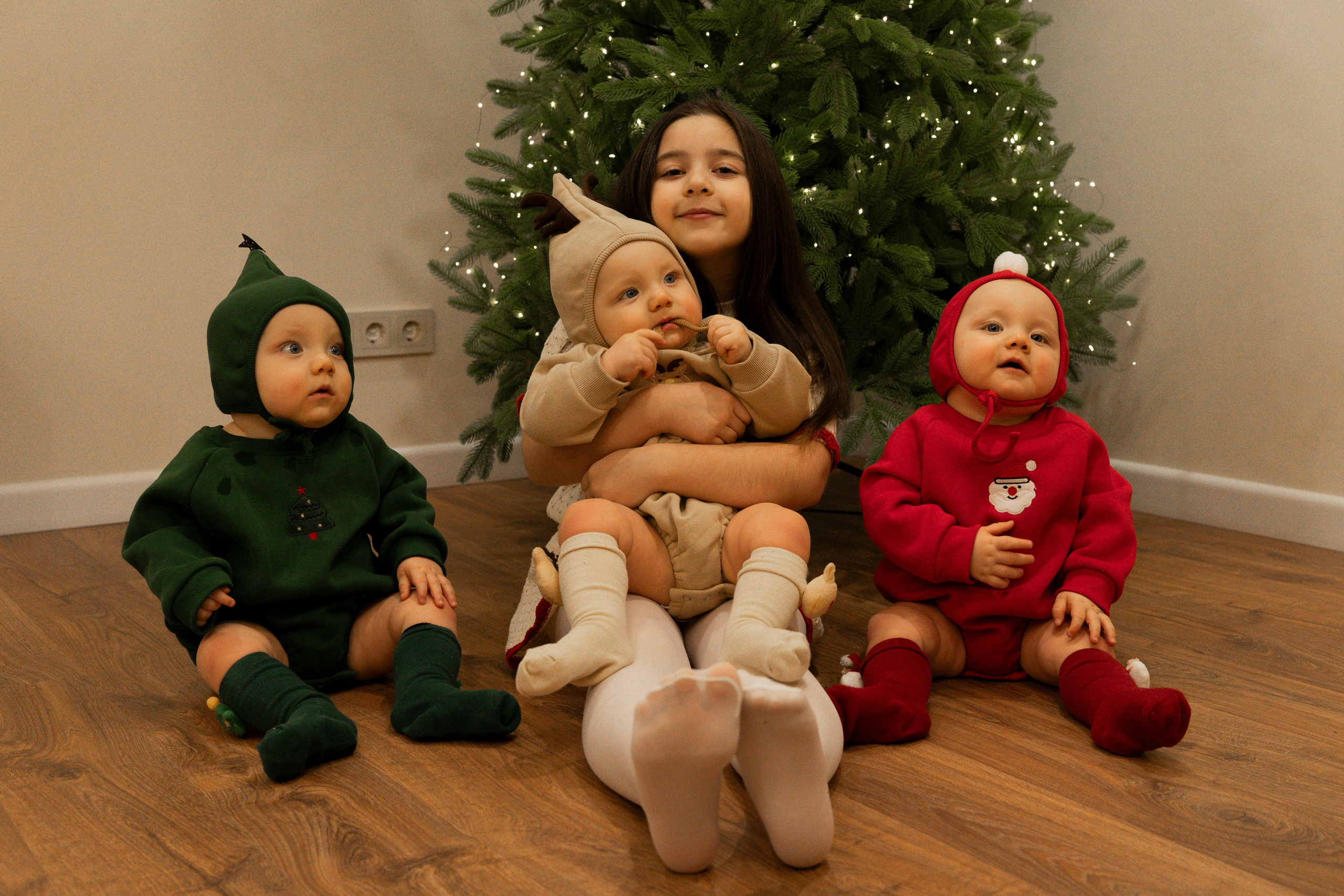 Новогодние тройняшки. Главная